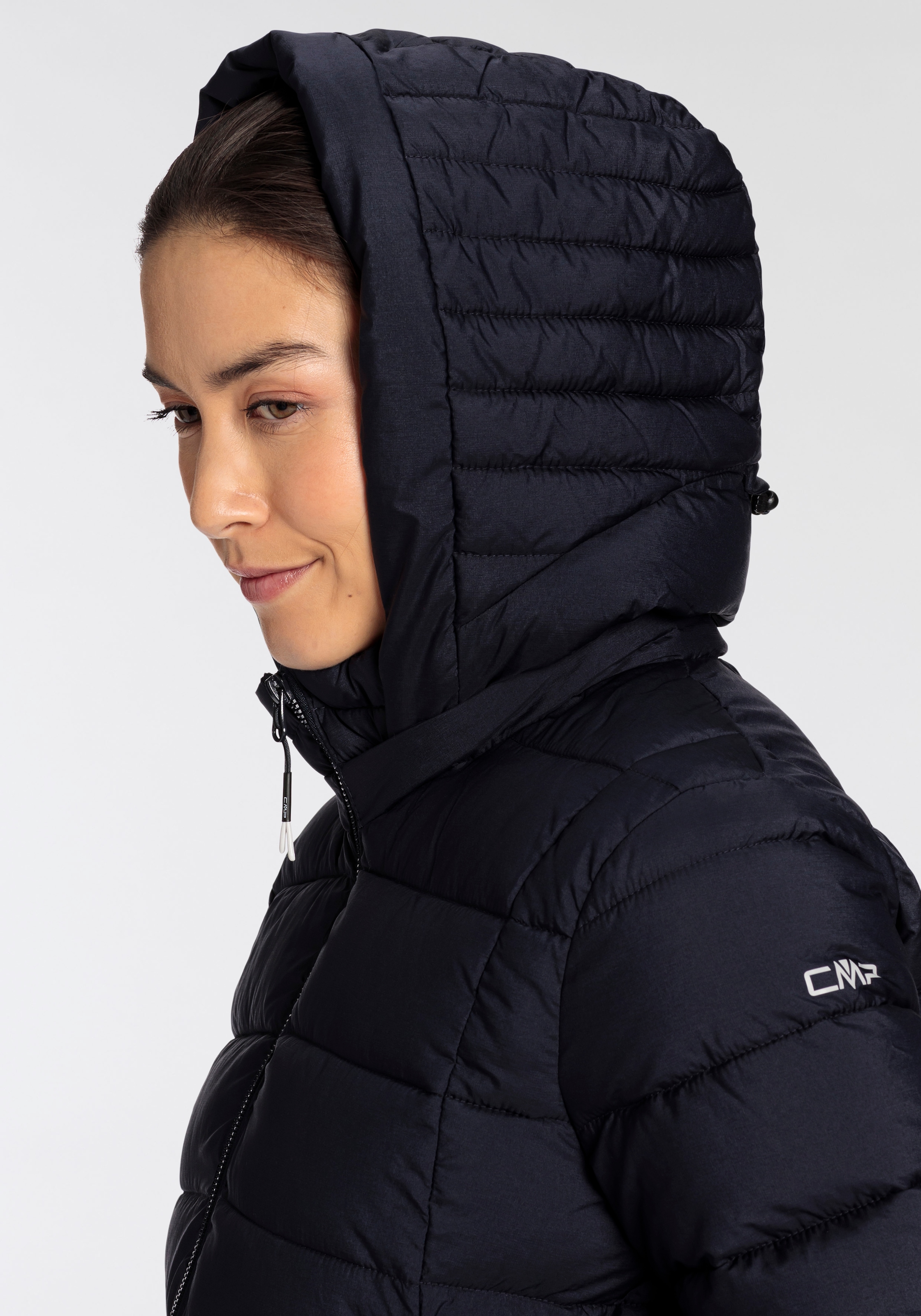 CMP Steppjacke »WOMAN PARKA SNAPS HOOD«, mit Kapuze