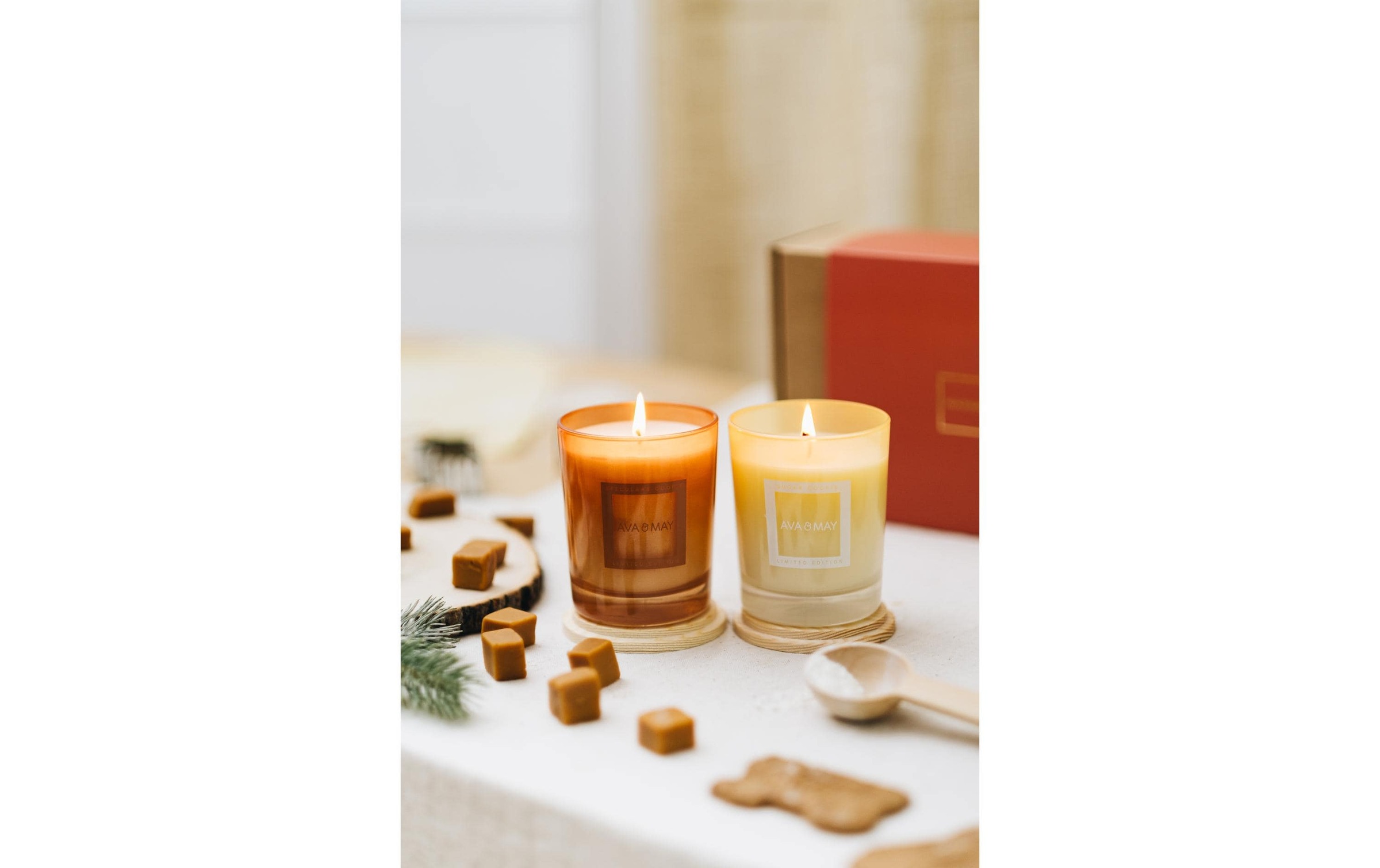 AVA & MAY Duftkerze »Cookie Bliss 2 x 180 g«