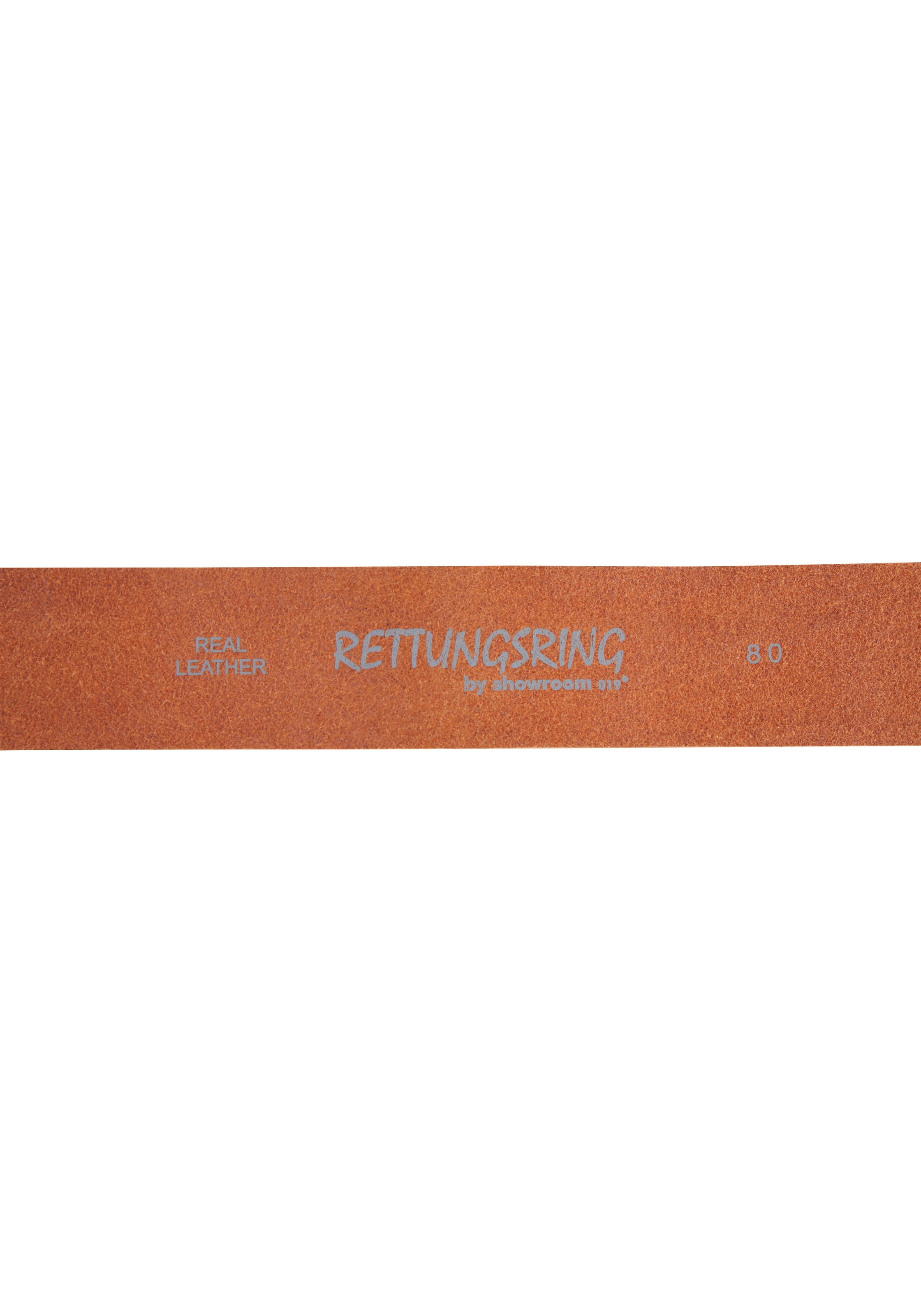 RETTUNGSRING by showroom 019° Ledergürtel, mit austauschbarer Schliesse »SPA Dorn«