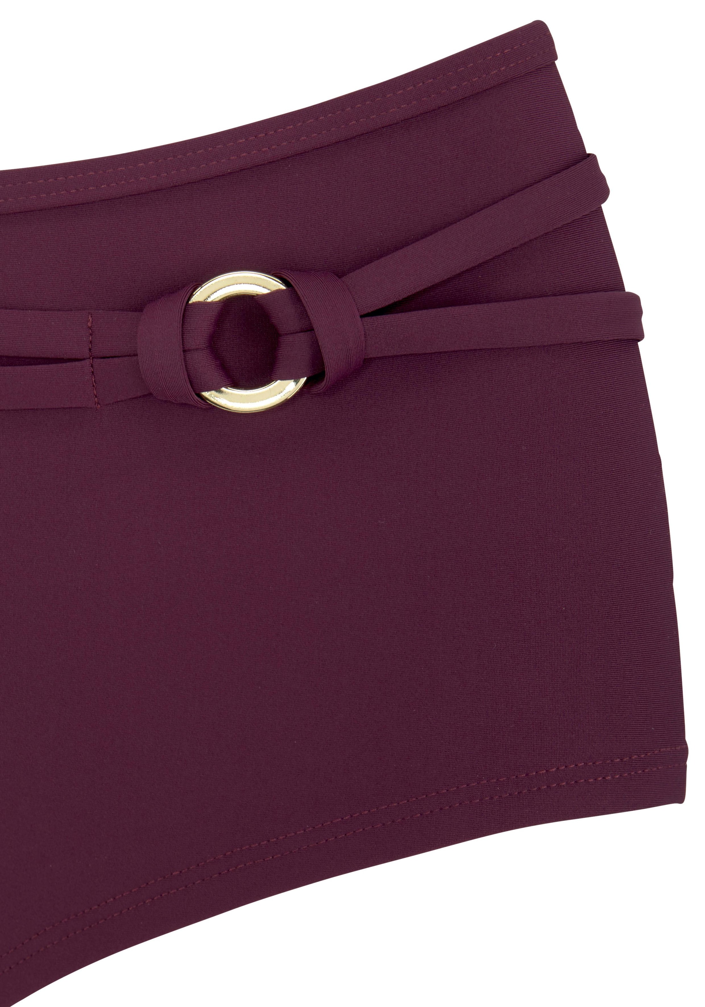 LASCANA Bikini-Hotpants »Italy«, mit Ziergürtel