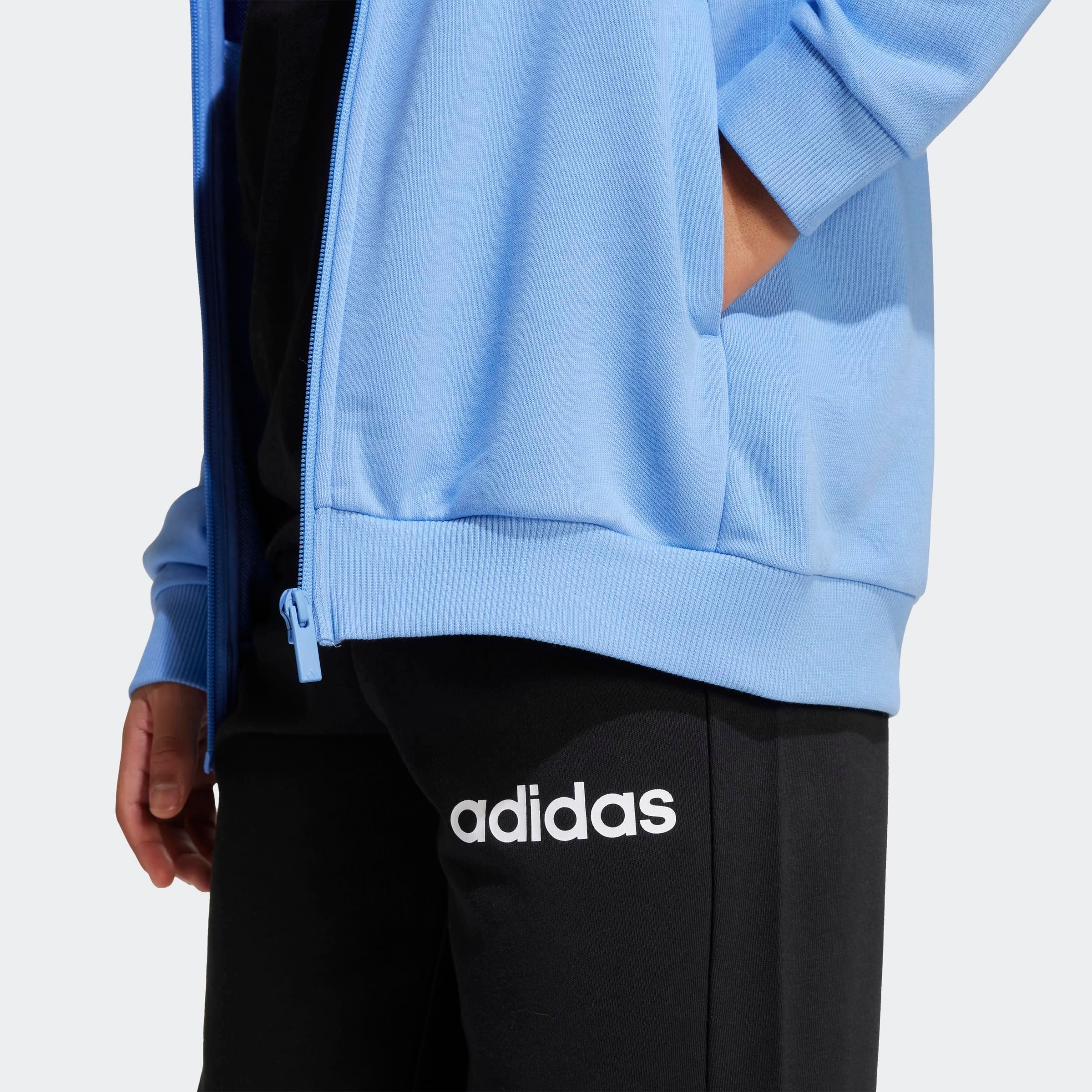adidas Sportswear Trainingsanzug »J LIN FT TS 220«, (2 tlg.)