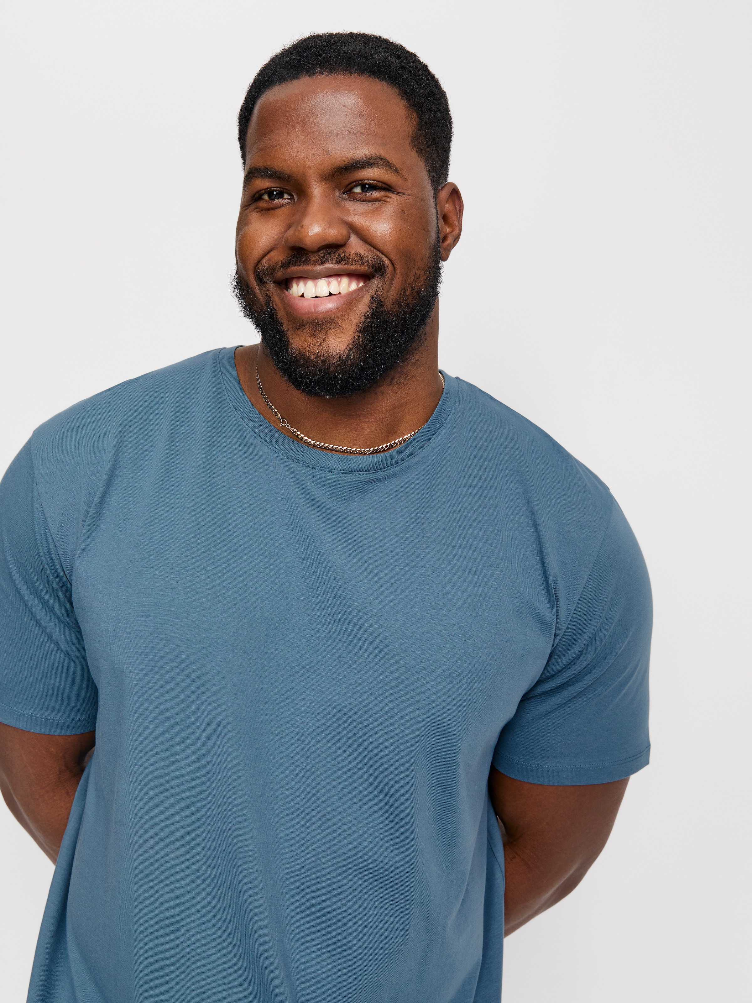 Jack & Jones PlusSize Rundhalsshirt »JJEORGANIC BASIC TEE SS O-NECK NOOS PLS«, mit Rundhalsausschnitt