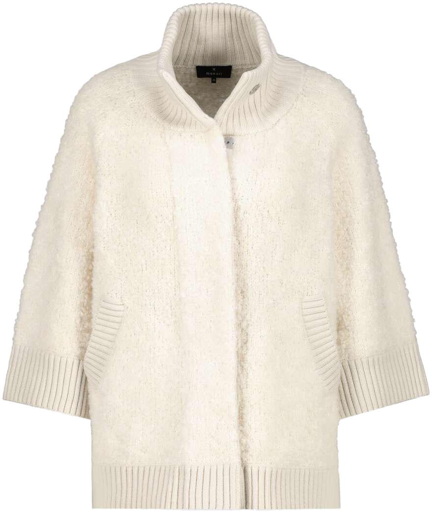 Monari Strickjacke, aus Boucle Garn