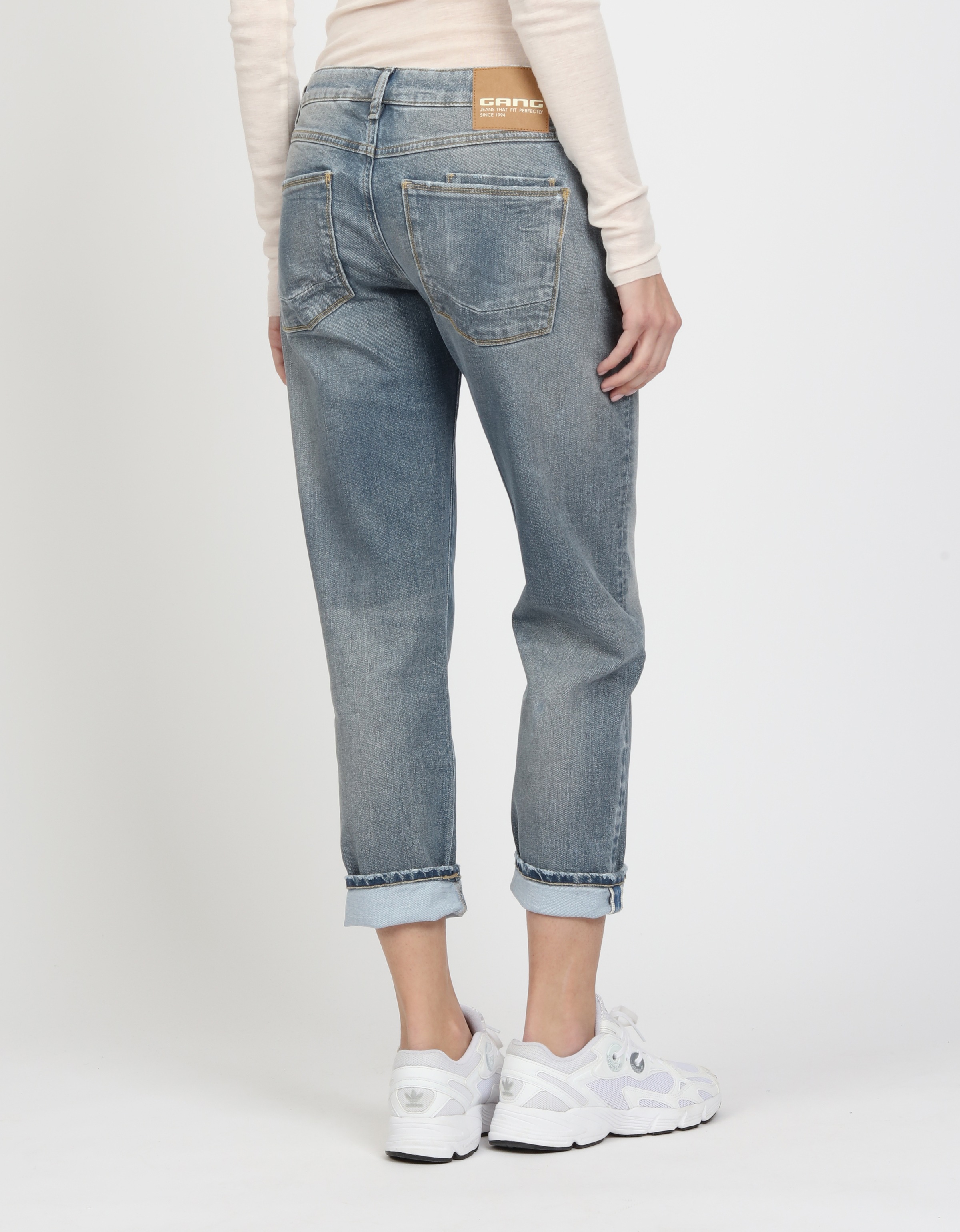 GANG Boyfriend-Jeans »94NADIA«, 5-Pocket Style mit Reissverschluss und Knopf