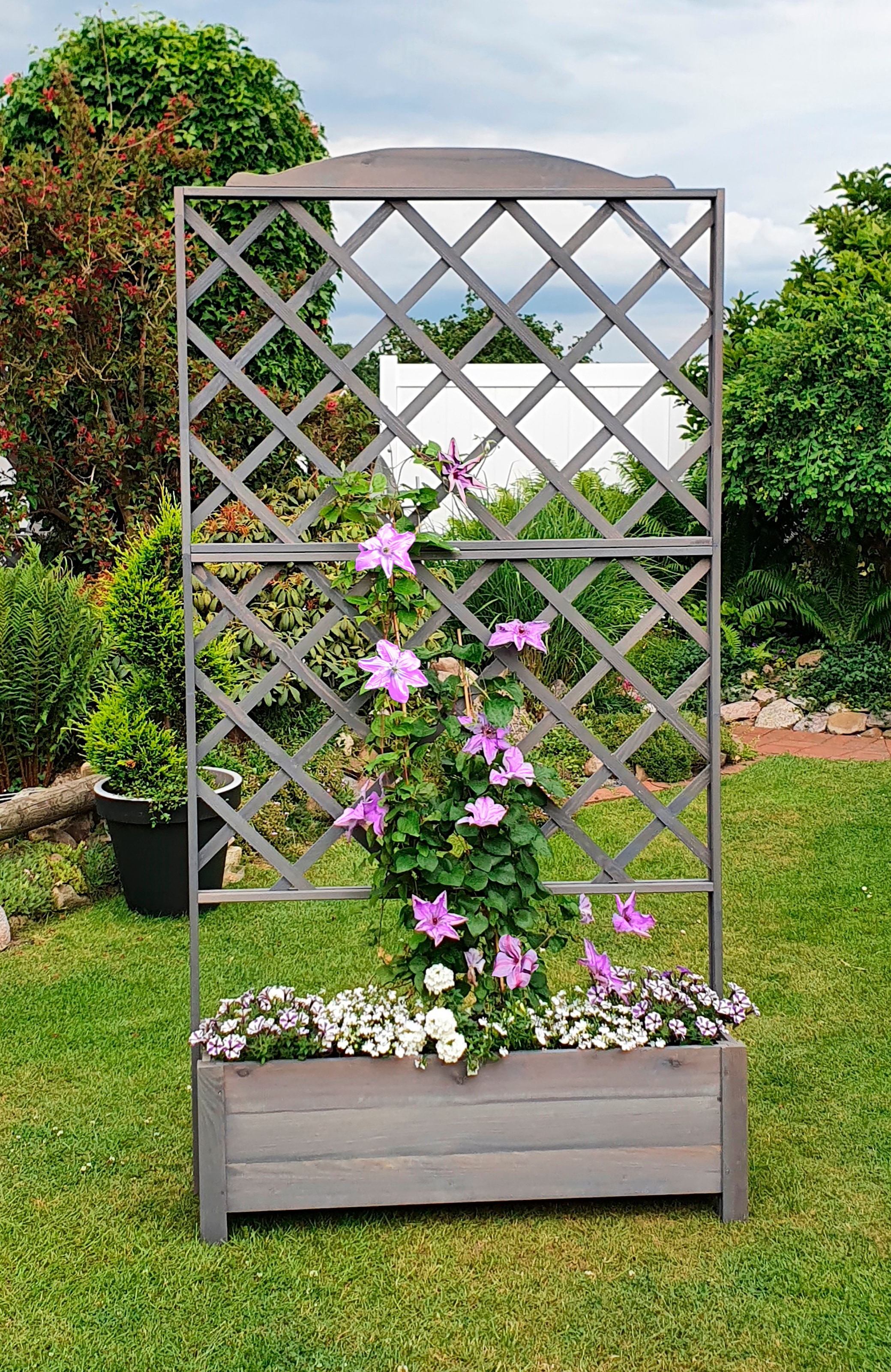 promadino Rankhilfe »Botanica«, Rankkasten, BxTxH: 110x32x210 cm