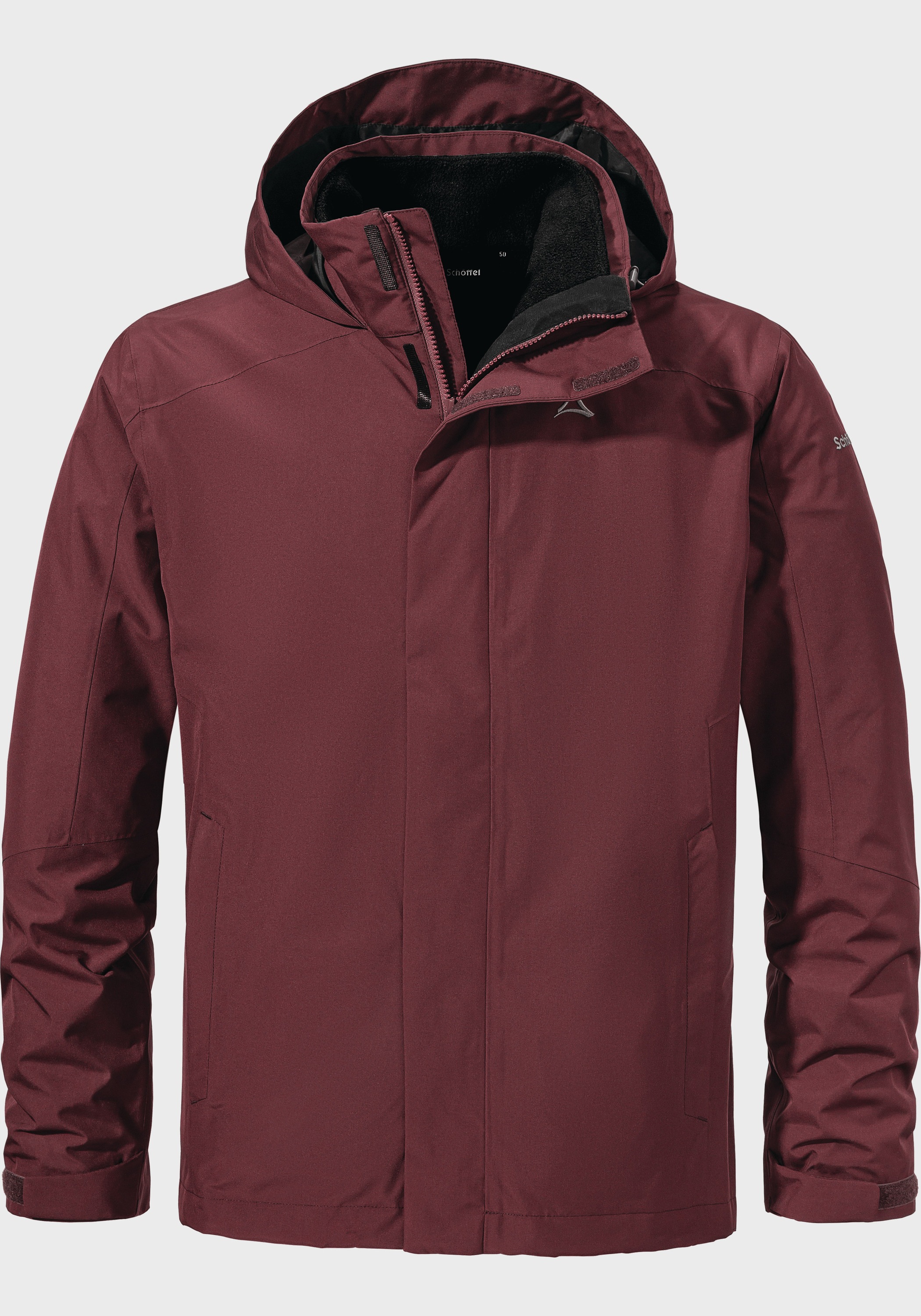 Schöffel Doppeljacke »3in1 Jacket Partinello M« mit Kapuze
