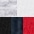 rot, schwarz, weiss, grau-meliert, navy