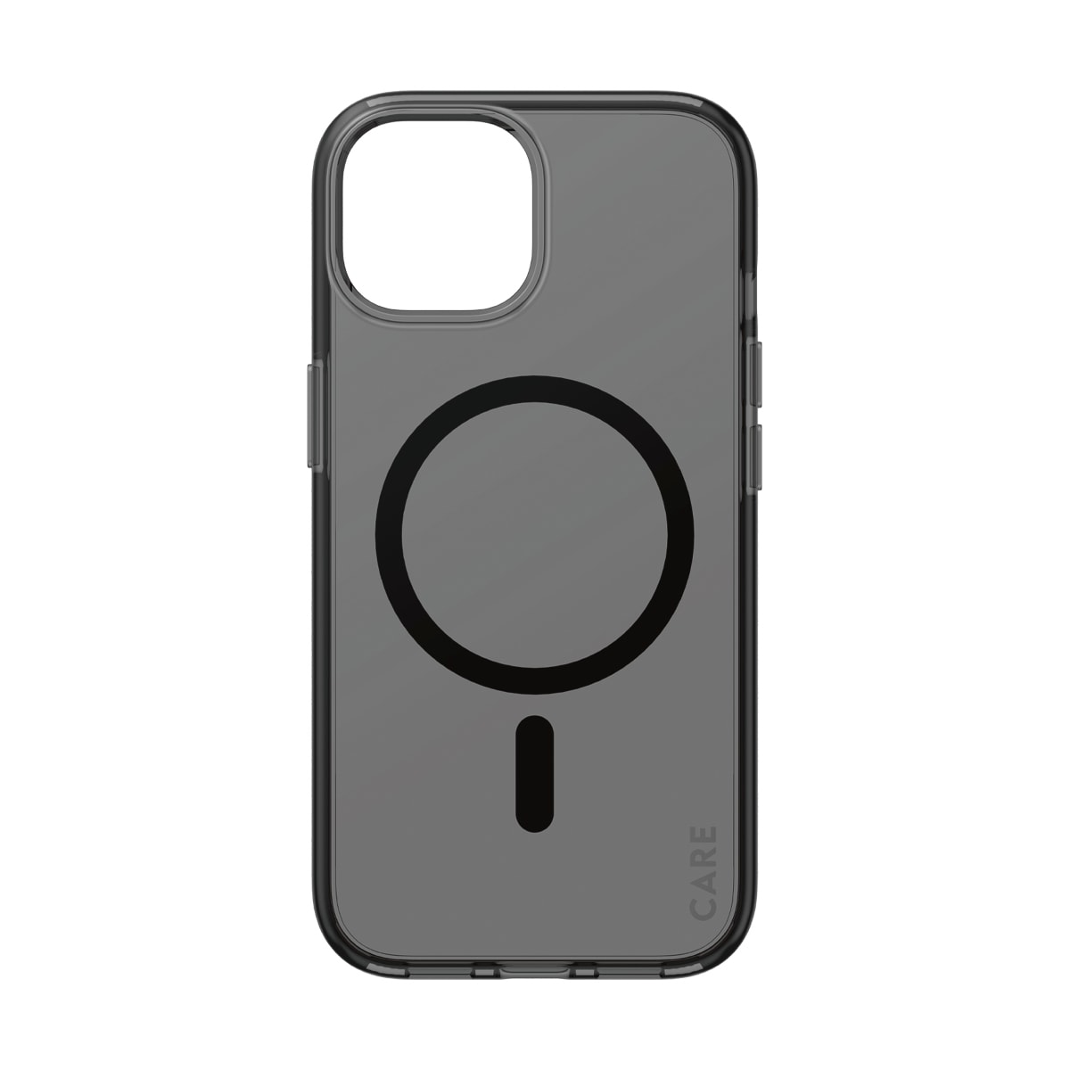 CARE by PanzerGlass Handyhülle »MagSafe Compatible Smokey Case für Apple iPhone 15«, Backcover, Schutzhülle, Handyschutzhülle, Case, Schutzcase, stossfest