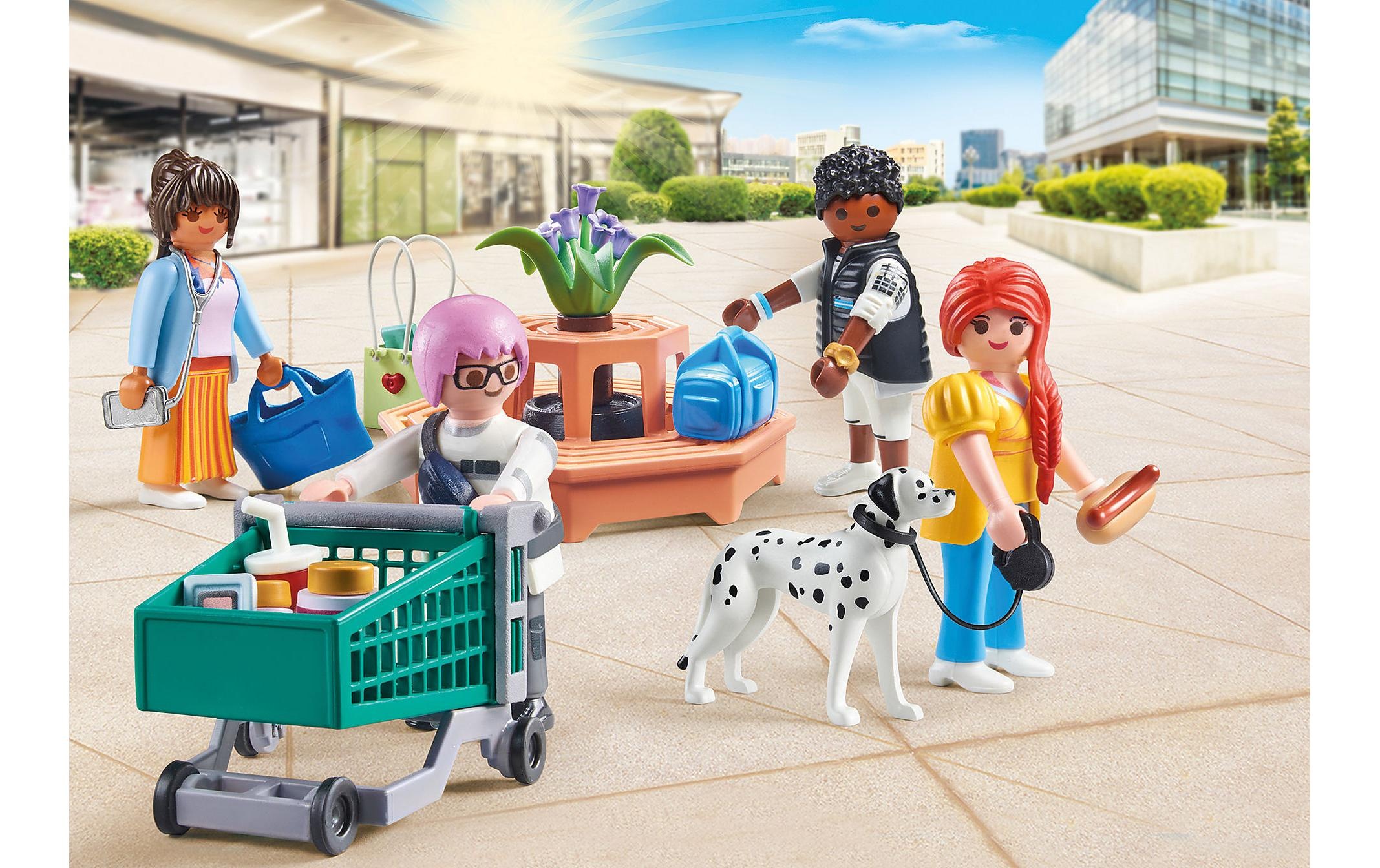 Playmobil® Spielbausteine »My Life My Figures Shopping 71541«, (80 St.)