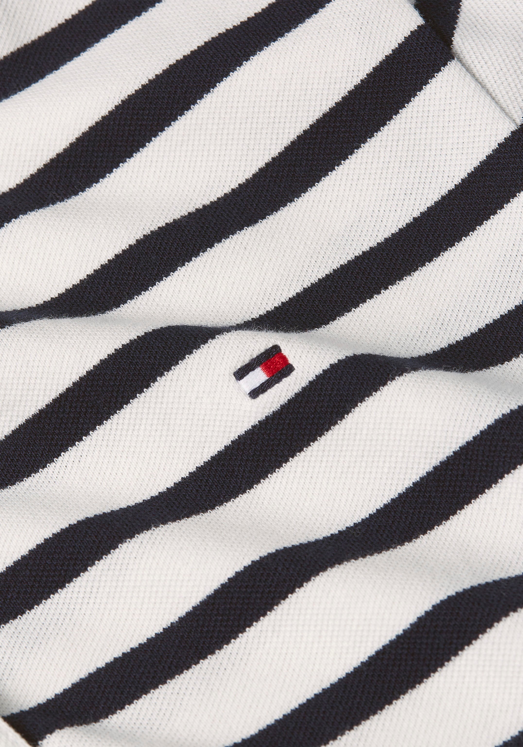 Tommy Hilfiger Poloshirt »1985 REG PIQUE STRIPE POLO SS«, mit dezenter Tommy Hilfiger Logostickerei