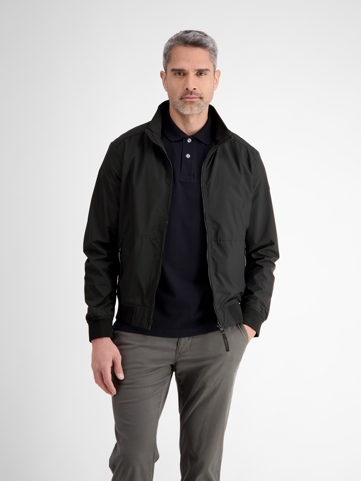 LERROS Blouson »LERROS Wind- und wasserabweisender Herren Blouson« ohne Kapuze Wasser- und windabweisend, atmungsaktiv