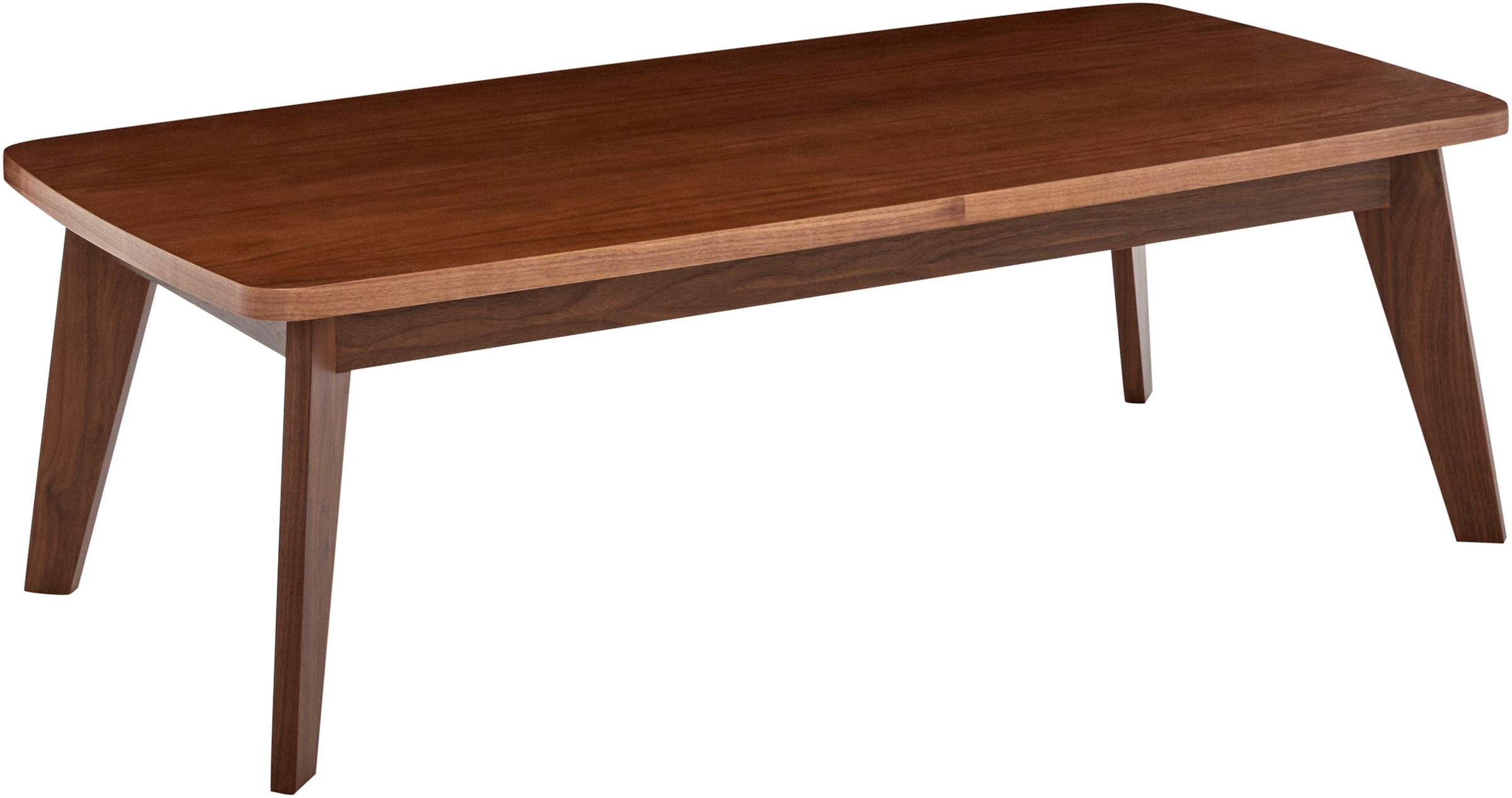 Home affaire Couchtisch »Orlando«, Breite 110 cm, Gestell aus Massivholz, leicht abgerundete Kanten