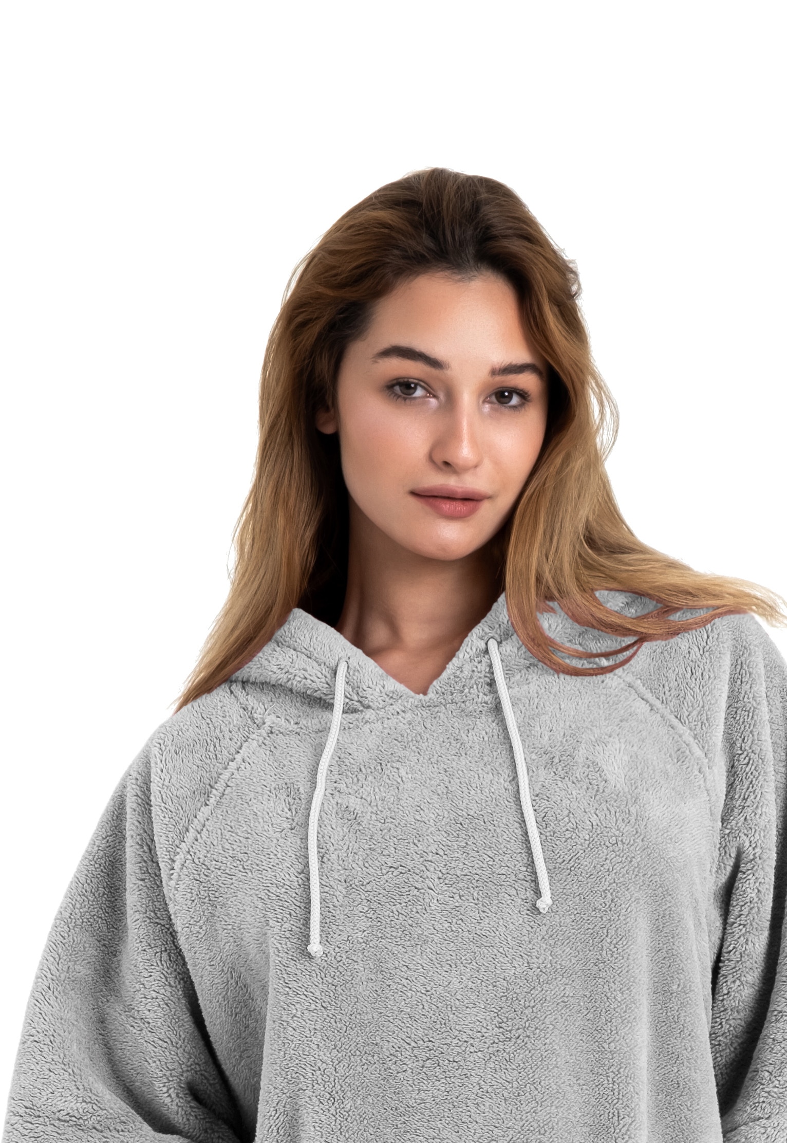 my home Badeponcho »Lillou, Surfponcho ideal für Sauna, Spa & im Urlaub«, (1 St.), weich und kuschelig, plüsch, Fleece, Unisex, für Damen und Herren
