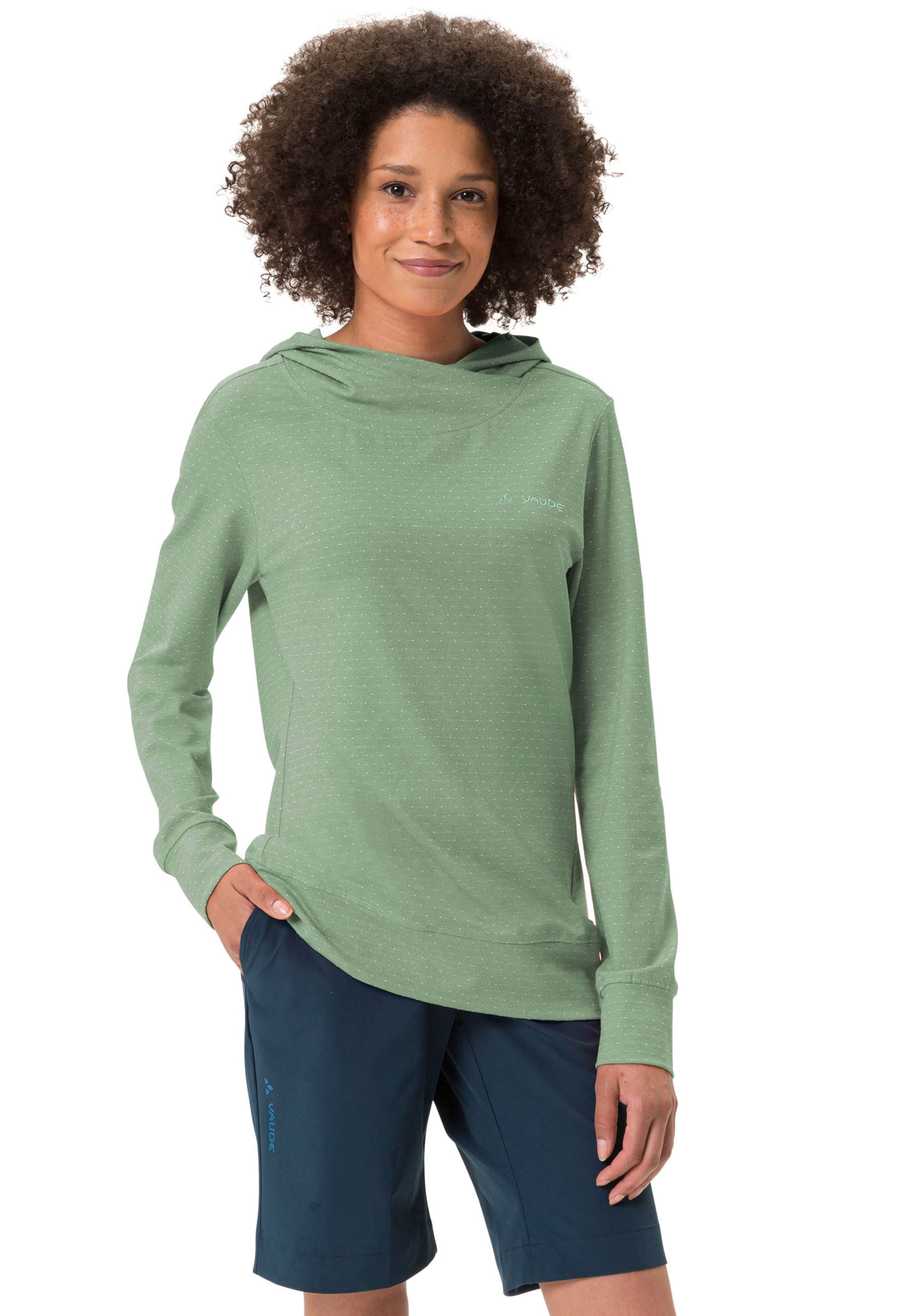 Kapuzensweatshirt »WOMEN'S TUENNO PULLOVER«, Logoprägung auf dem Arm