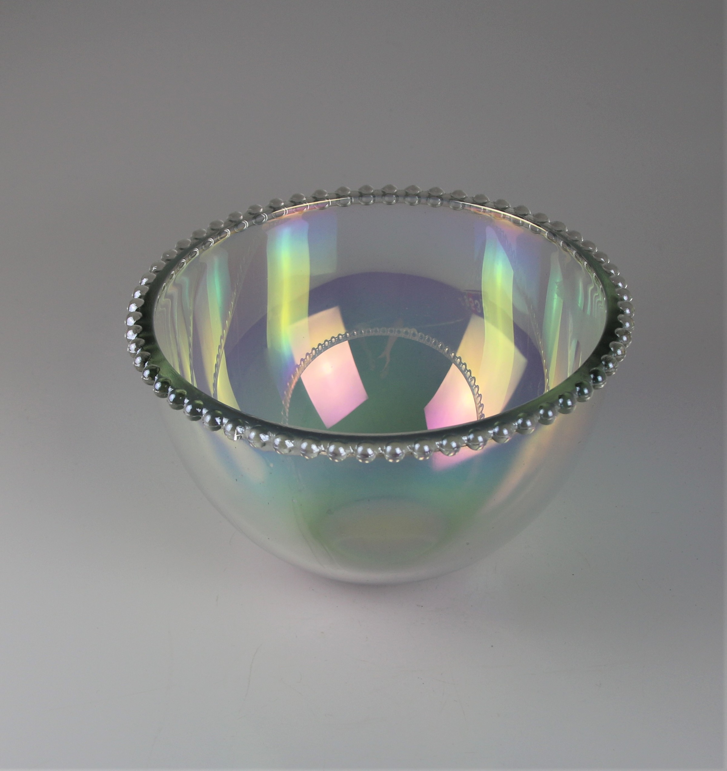 AM Design Dekoschale "aus Glas" 2er Set Ø: 21 cm