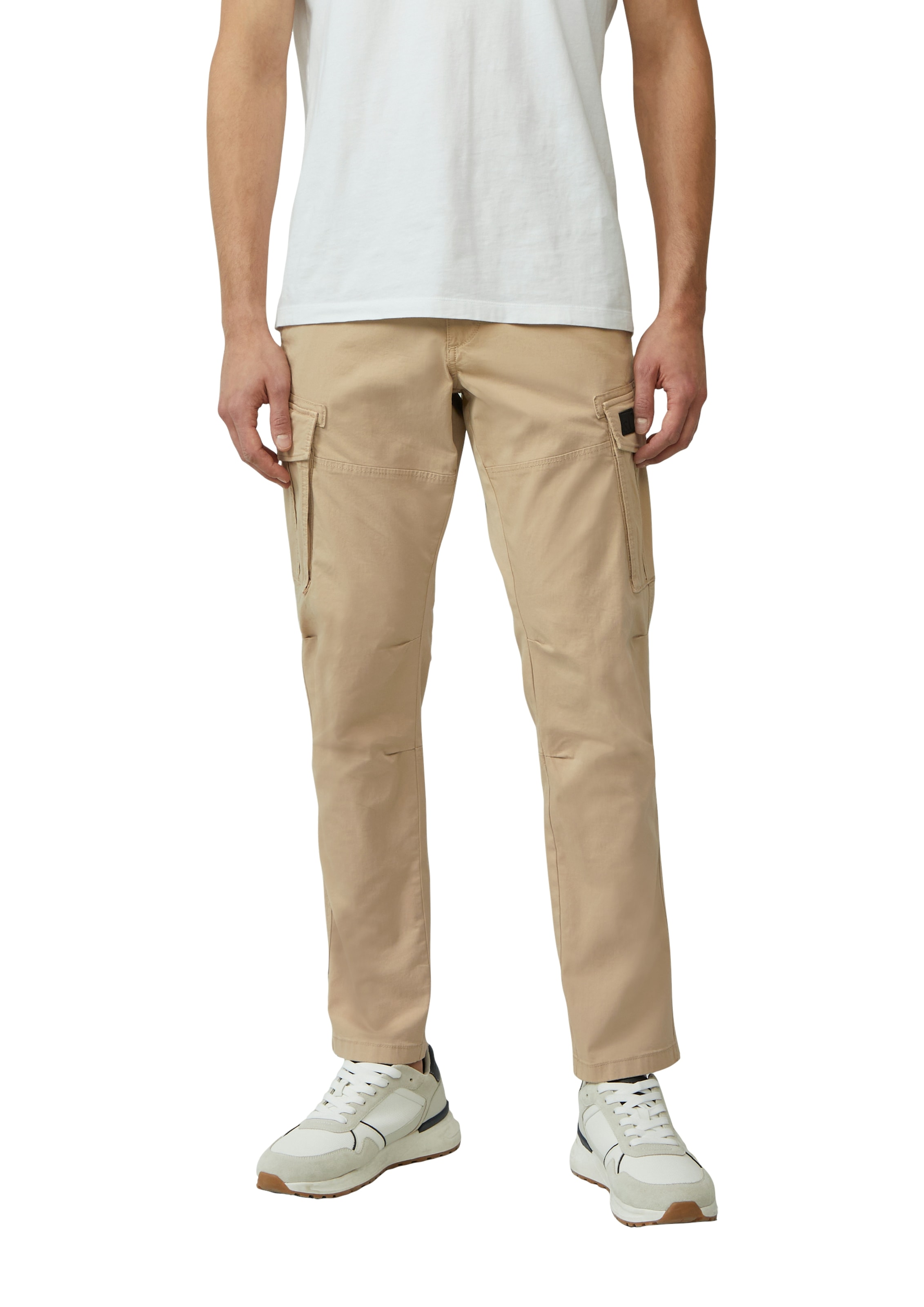 s.Oliver Cargohose, mit Garment Dye und Straight Leg