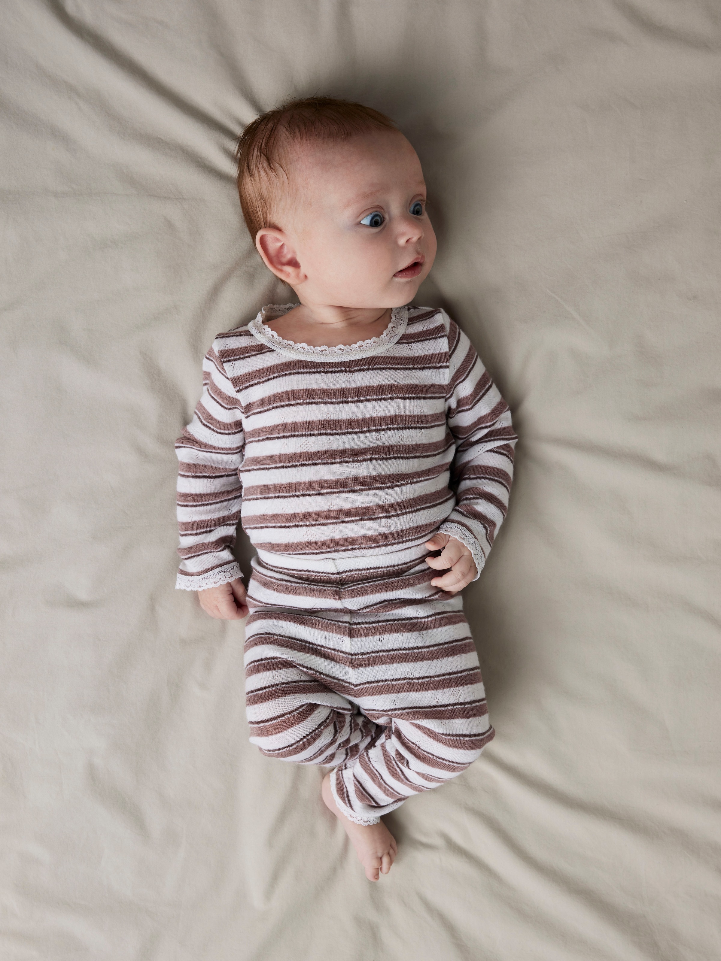 Name It Leggings »NBFWANG WOOL NEEDLE LEGGING NOOS« aus reiner Merinowolle