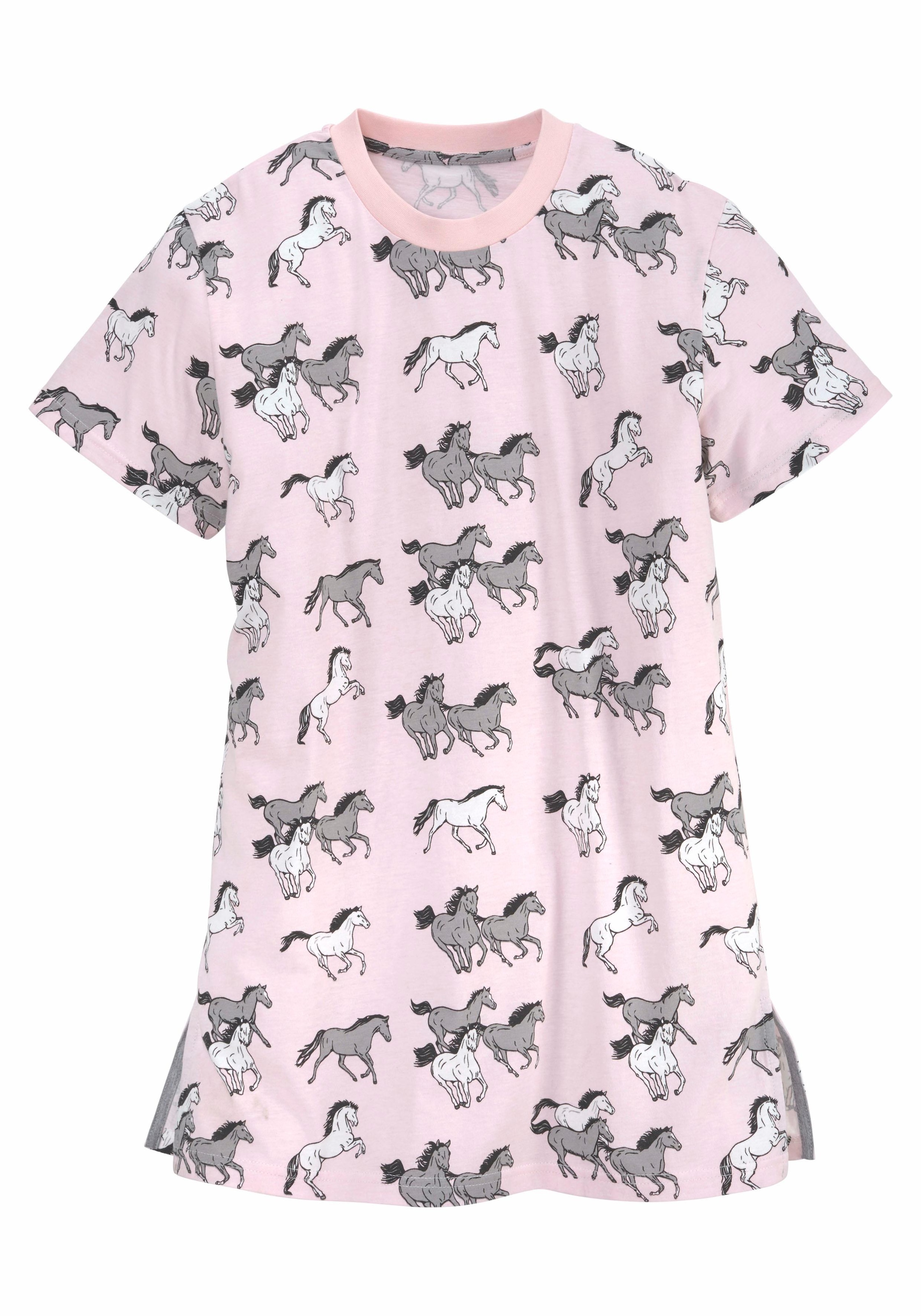✵ | kaufen petite Pferde-Druck Nachthemd, Allover fleur günstig Jelmoli-Versand mit