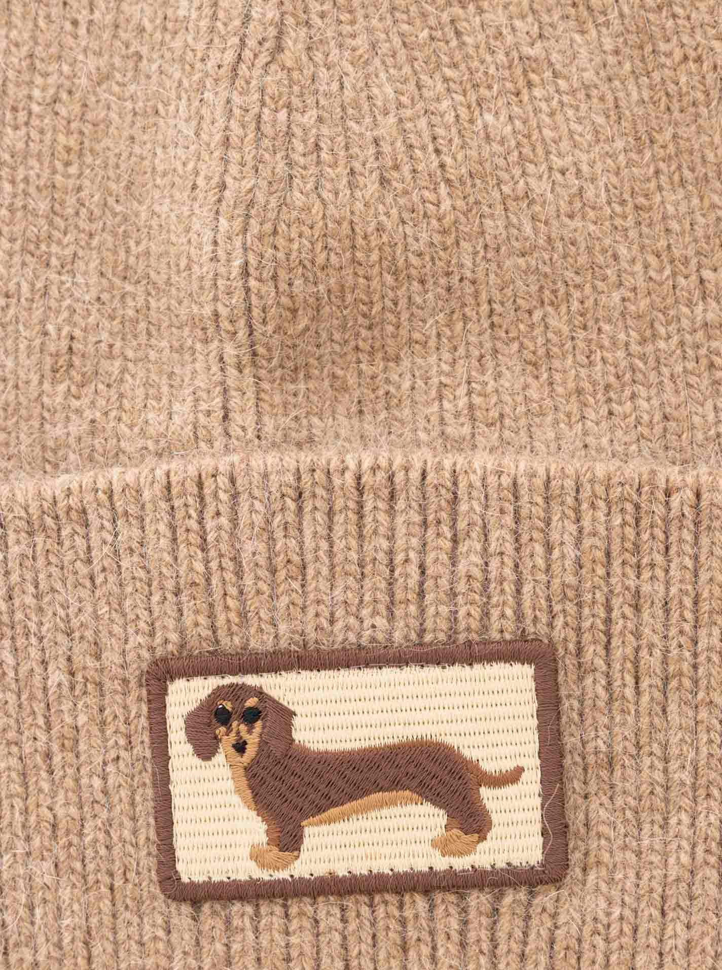 Zwillingsherz Beanie »"Dog Patch"«, mit süssem Dackelmotiv und Wollanteil
