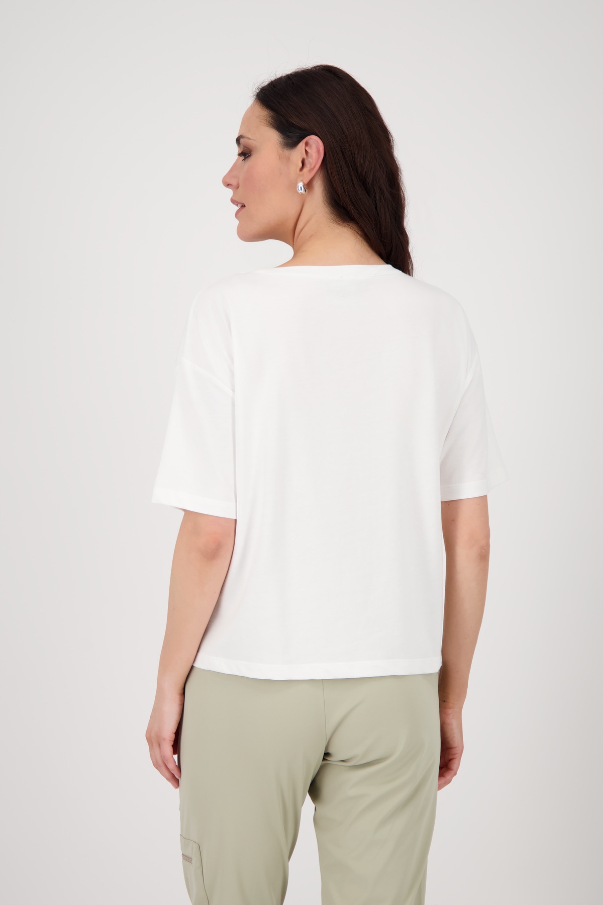 Monari Rundhalsshirt, mit Frontprint