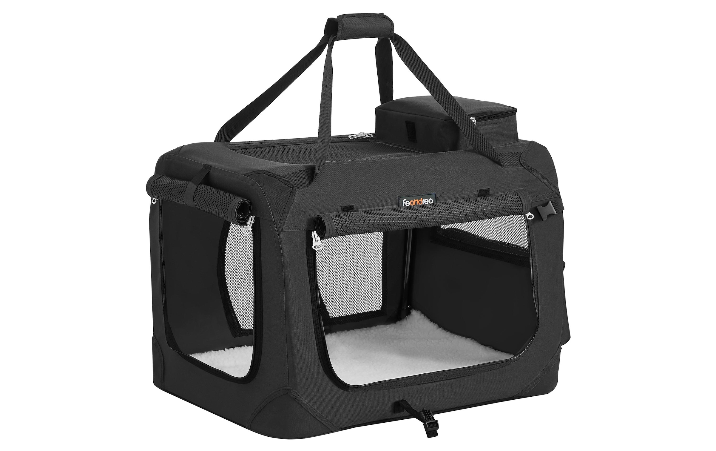 Tiertransportbox »Haustier, 60 x 42 x 42 cm, Schwarz«