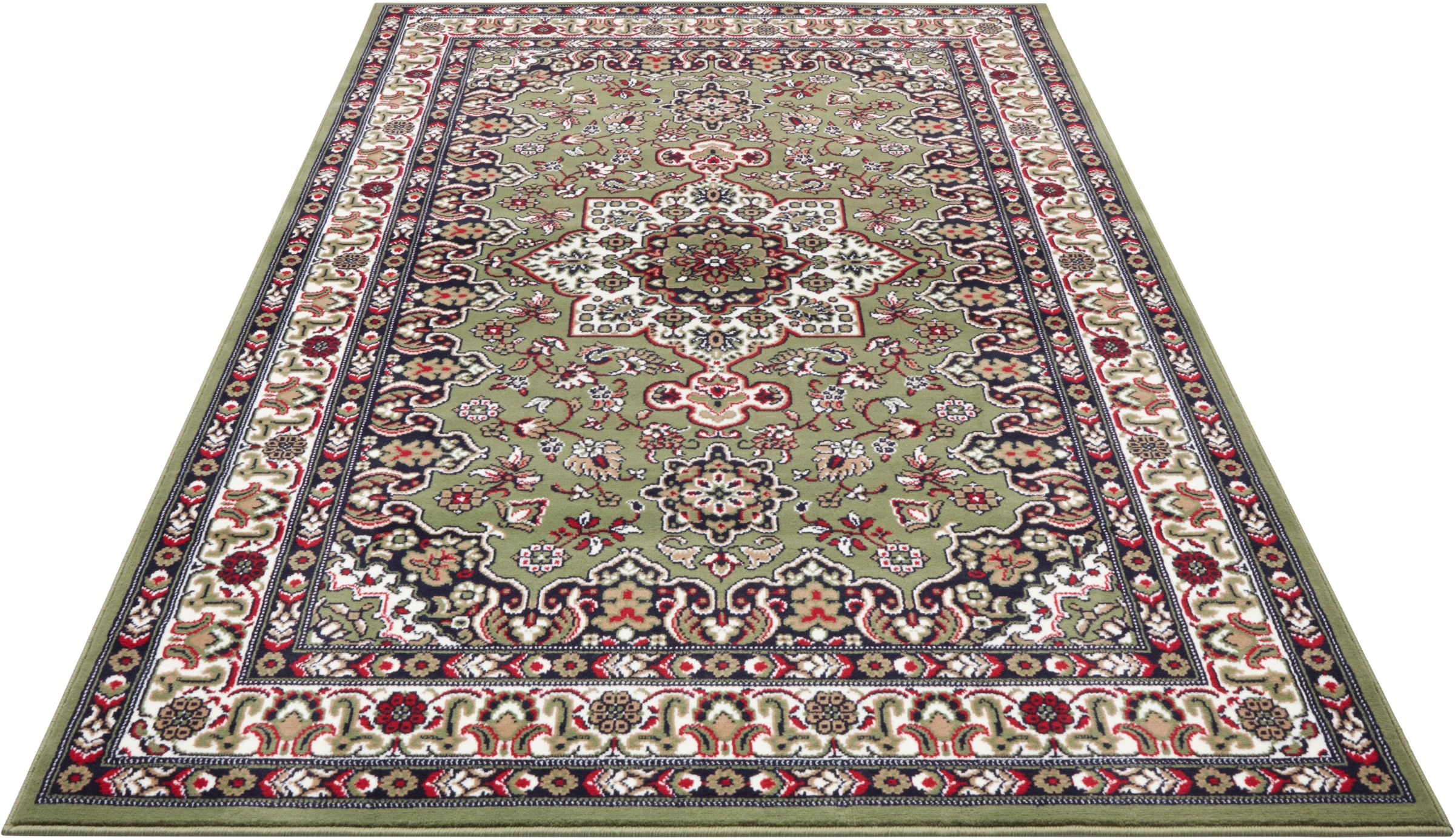 HANSE Home Teppich »Parun Täbriz«, rechteckig, 9 mm Höhe, Kurzflor, Orient, Läufer, Vintage, Esszimmer, Wohnzimmer, Flur