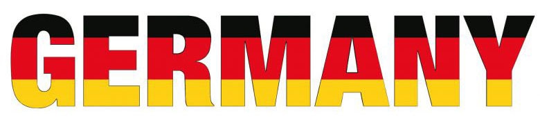 Wall-Art Wandtattoo »Fussball Germany Schriftzug«, (1 St.) online bestellen  | Jelmoli-Versand