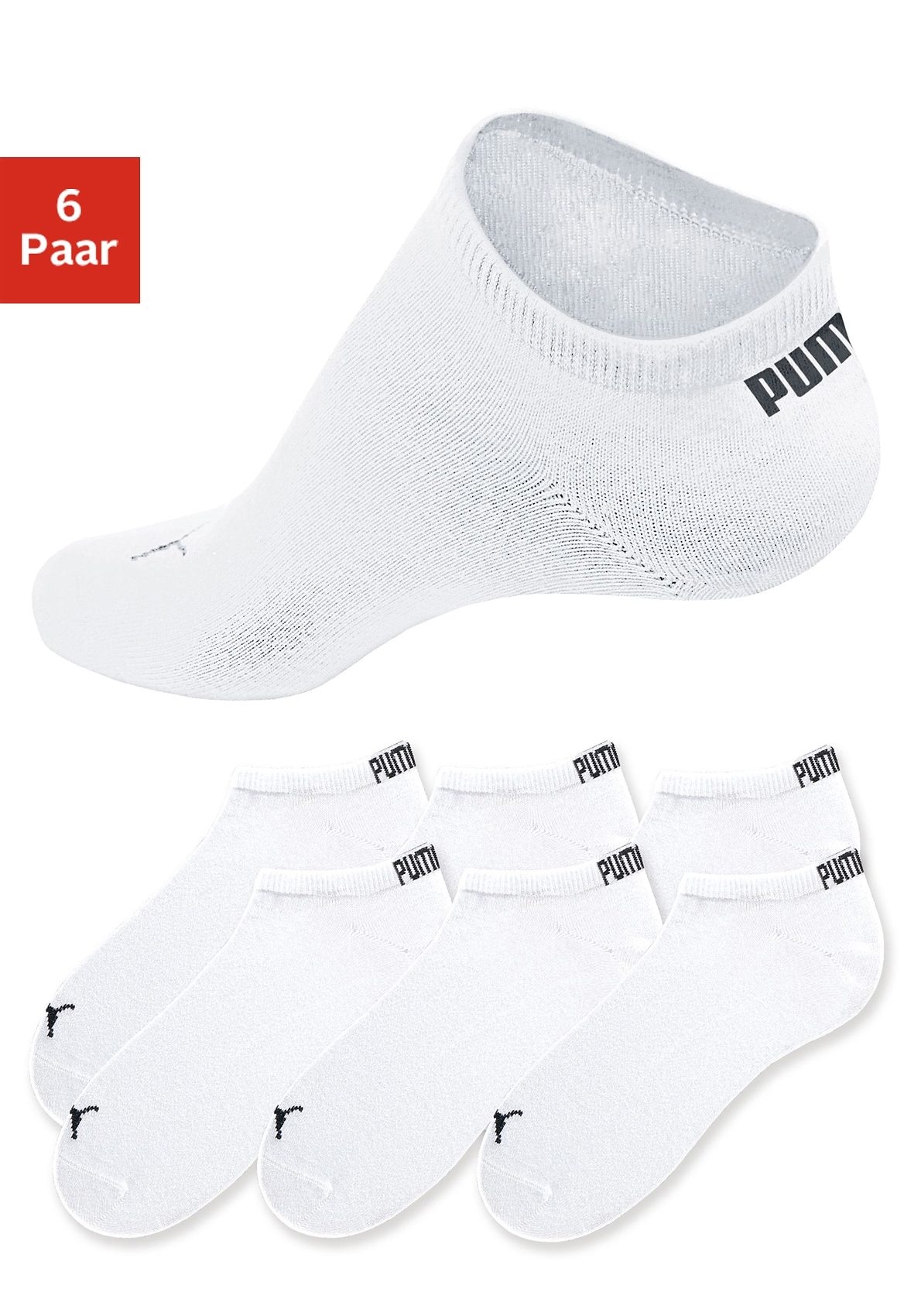 PUMA Sneakersocken, (6 Paar), in klassischer Form online kaufen bei  Jelmoli-Versand Schweiz