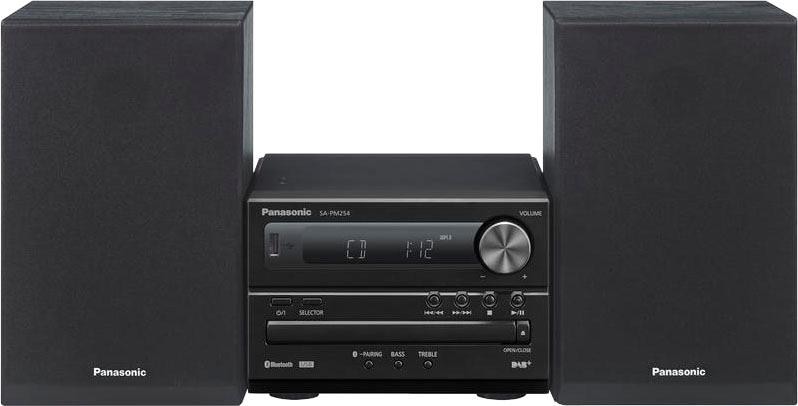 ❤ RDS Panasonic Jelmoli-Online »SC-PM254EG«, Digitalradio Microanlage Shop W) im (Bluetooth bestellen (DAB+)-FM-Tuner mit 20