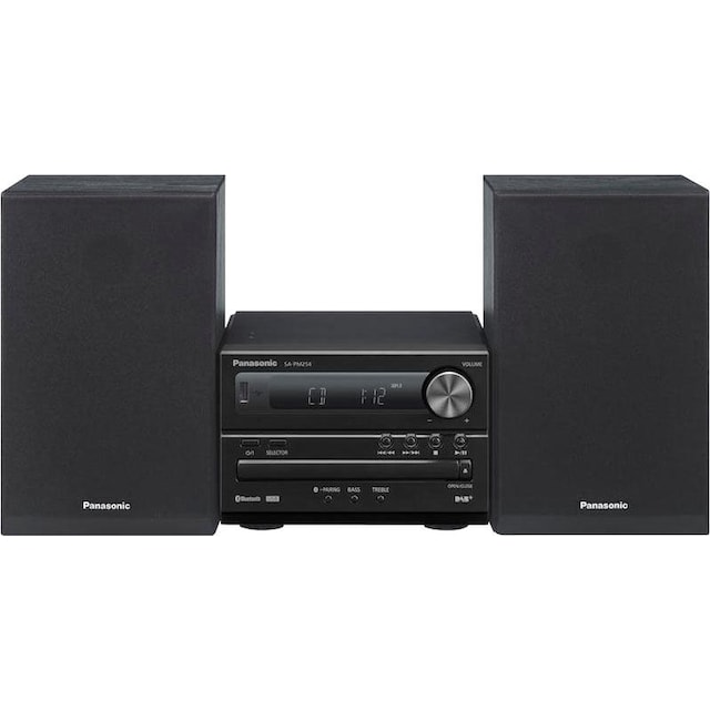 ❤ Panasonic Microanlage »SC-PM254EG«, (Bluetooth Digitalradio (DAB+)-FM-Tuner  mit RDS 20 W) bestellen im Jelmoli-Online Shop