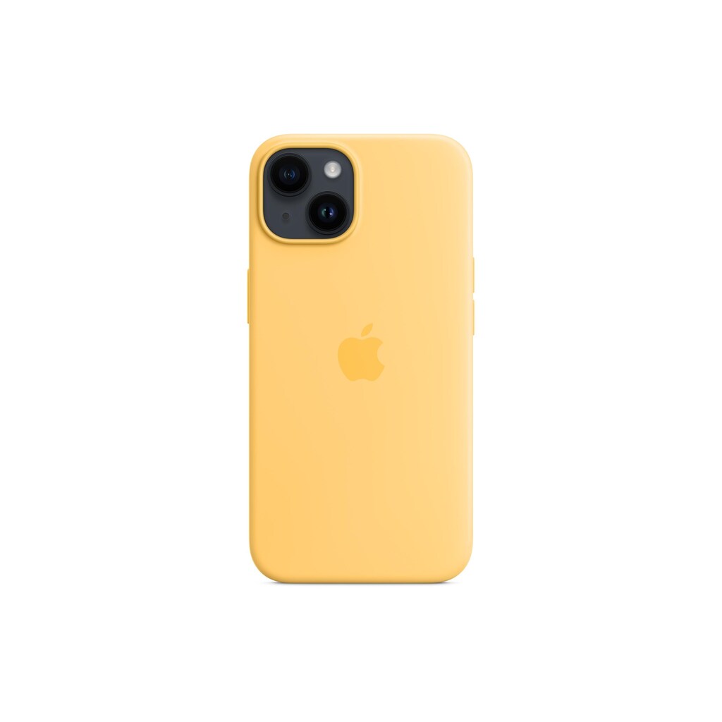 Apple Smartphone-Hülle »Silicone Case Yellow«, iPhone 14