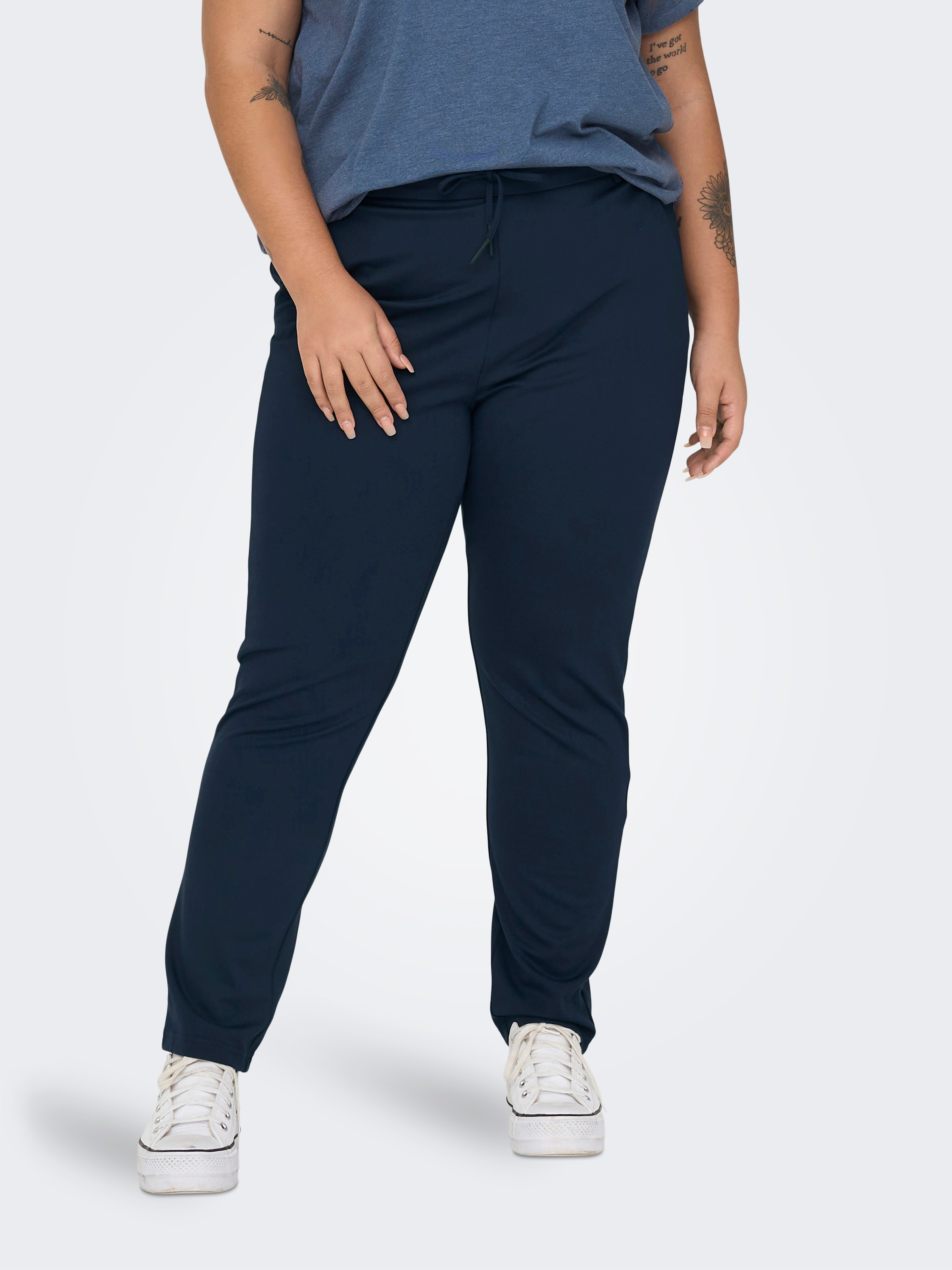 ONLY CARMAKOMA Jogger Pants »CARGOLDTRASH LIFE CLASSIC PANT NOOS« Viskosemischung, regular fit