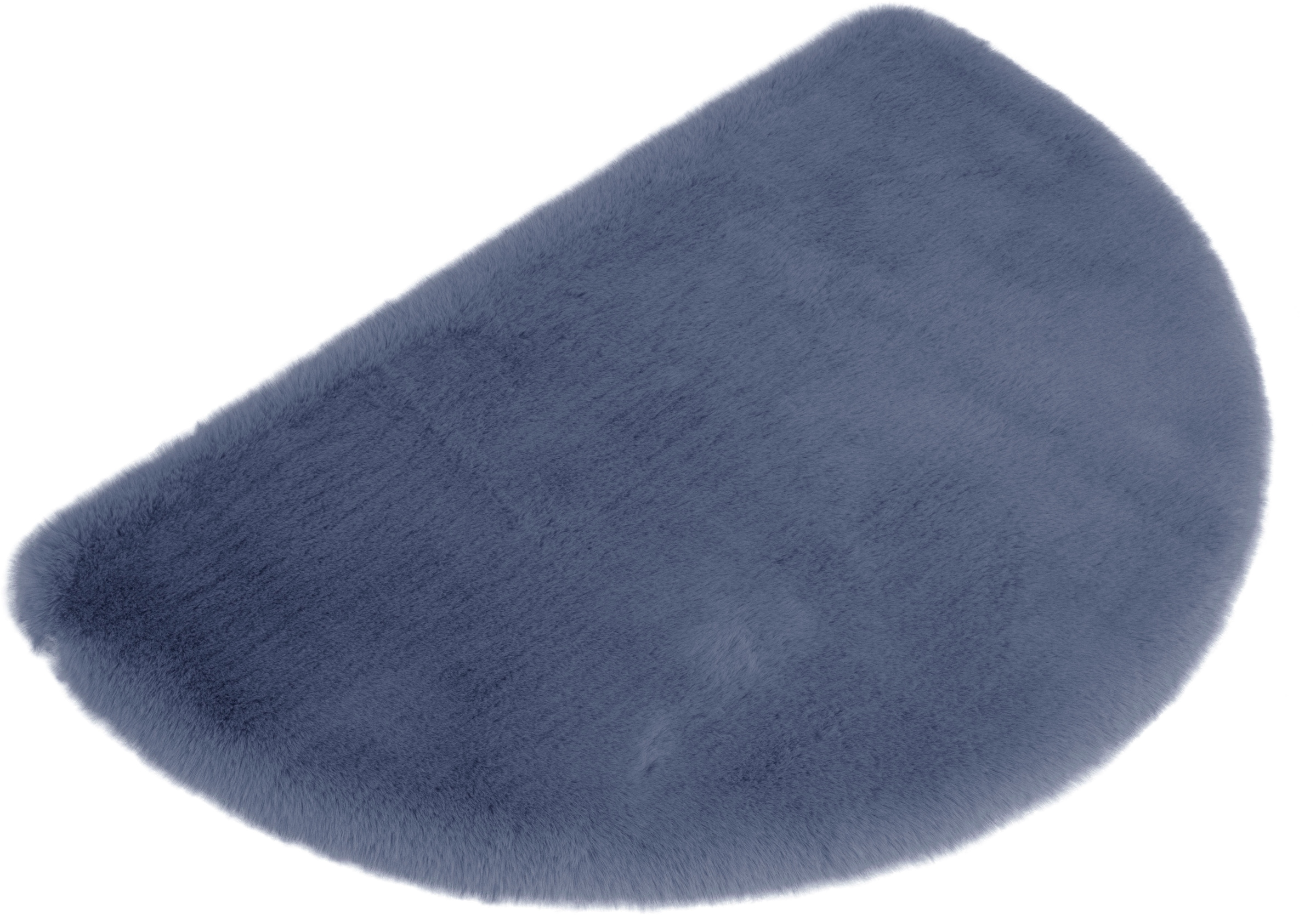 my home Badematte »Rabbit Badematten, Badvorleger, Badezimmer Teppich«, rutschhemmend beschichtet, strapazierfähig-fussbodenheizungsgeeignet-schnell trocknend, Kaninchenfell-Haptik, Badteppich, rechteckig, rund & als 3-tlg. Set