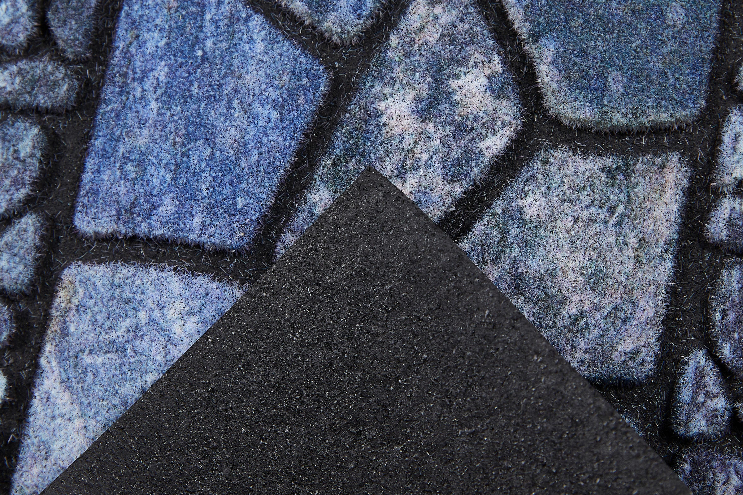 Andiamo Stufenmatte »Outdoor, 2er Set«, rechteckig, 6 mm Höhe, Outdoor-Stufenmatten, Stein Motiv, Gartenbereich, Aussenbereich