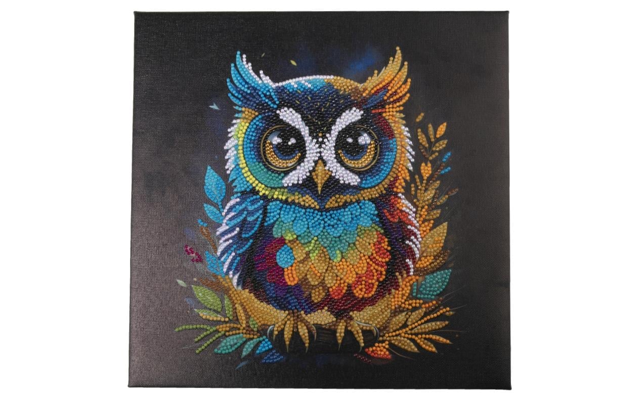 Kreativset »CRAFT Buddy Crystal Art Kit Eule«