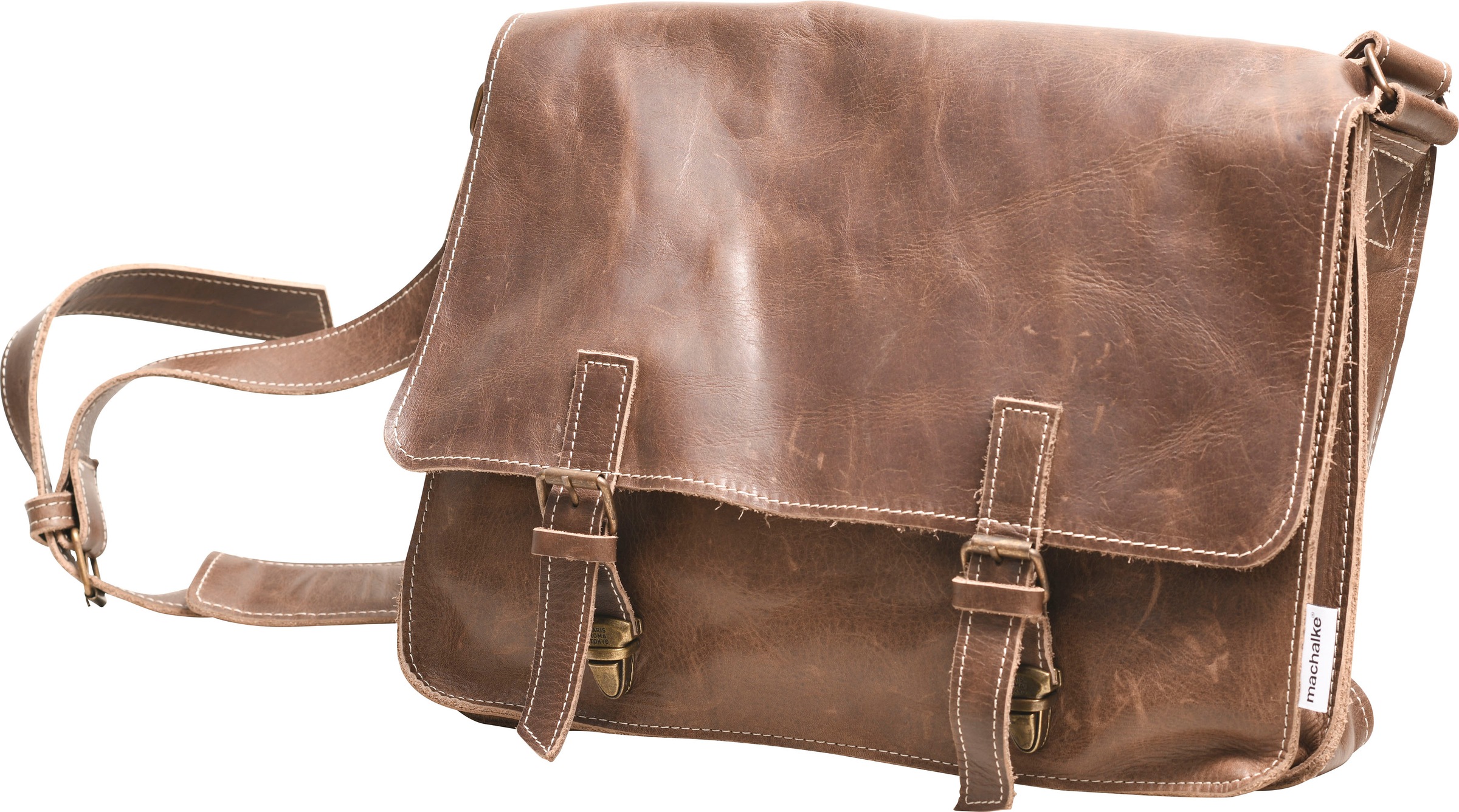 machalke® 3-Sitzer »valentino«, mit breiten Armlehnen, Füsse Walnuss, Breite 221 cm