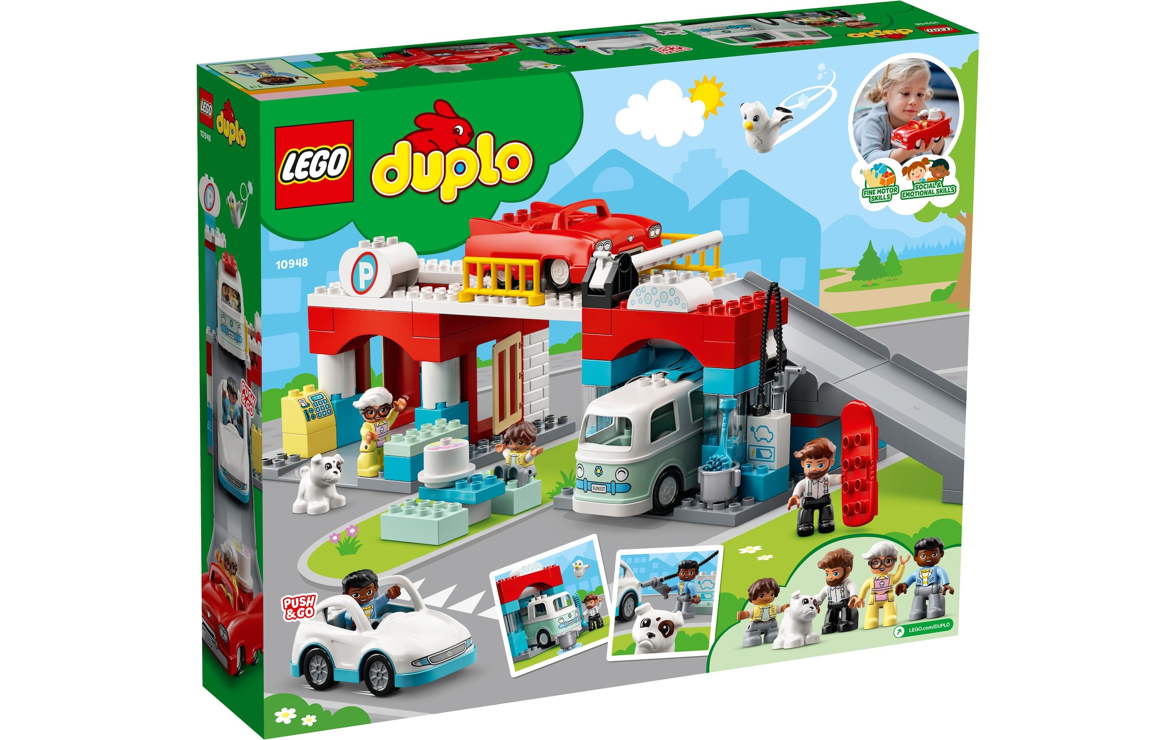 LEGO® Konstruktionsspielsteine »Parkhaus«