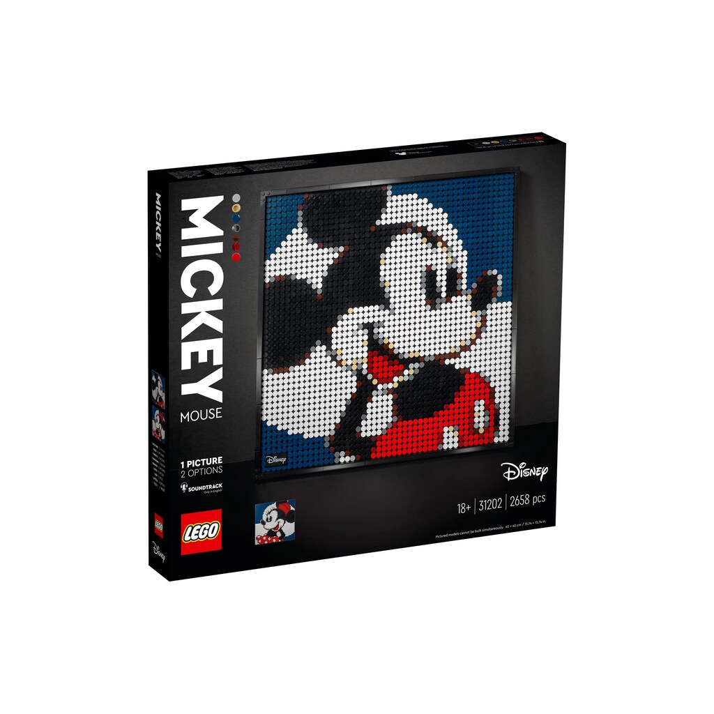 LEGO® Konstruktionsspielsteine »Disneys Mickey Mouse 312«
