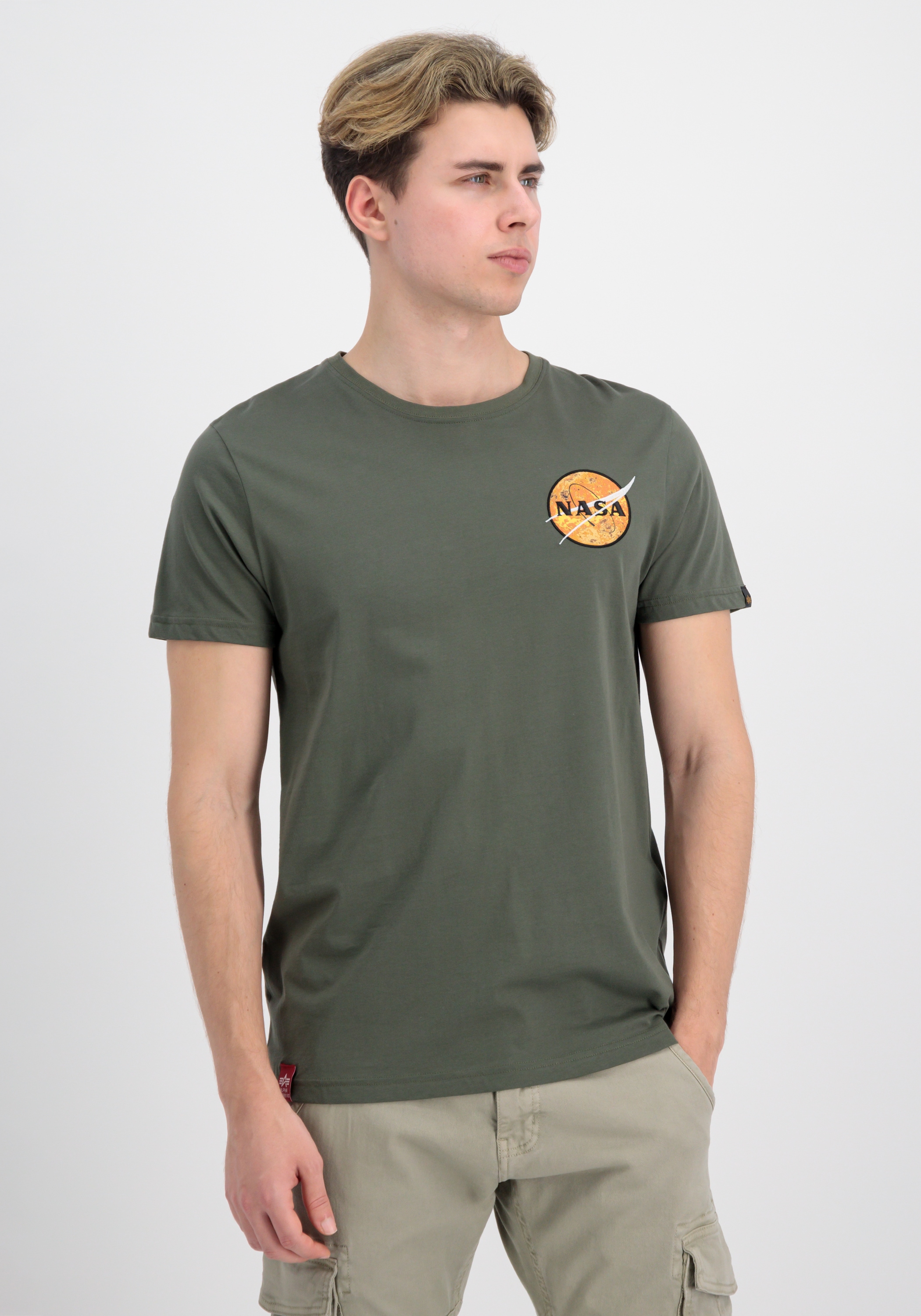 Alpha Industries T-Shirt »Alpha Industries Men - T-Shirts NASA Davinci T-Shirt«