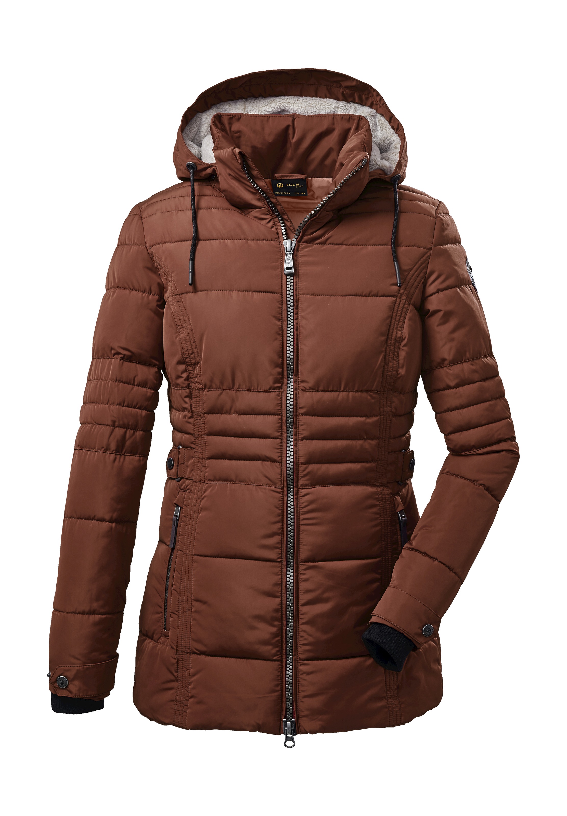 G.I.G.A. DX by killtec Steppjacke »GW 12 WMN QLTD JCKT« Outdoorjacke, wasserabweisend, Kapuze abnehmbar, 2-Wege-Reissverschluss
