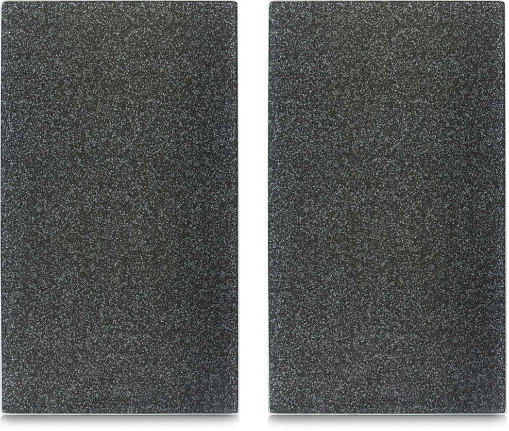 Zeller Present Schneide- und Abdeckplatte »Granit«, (Set, 2 tlg.), mit 6 Elastikfüssen pro Platte