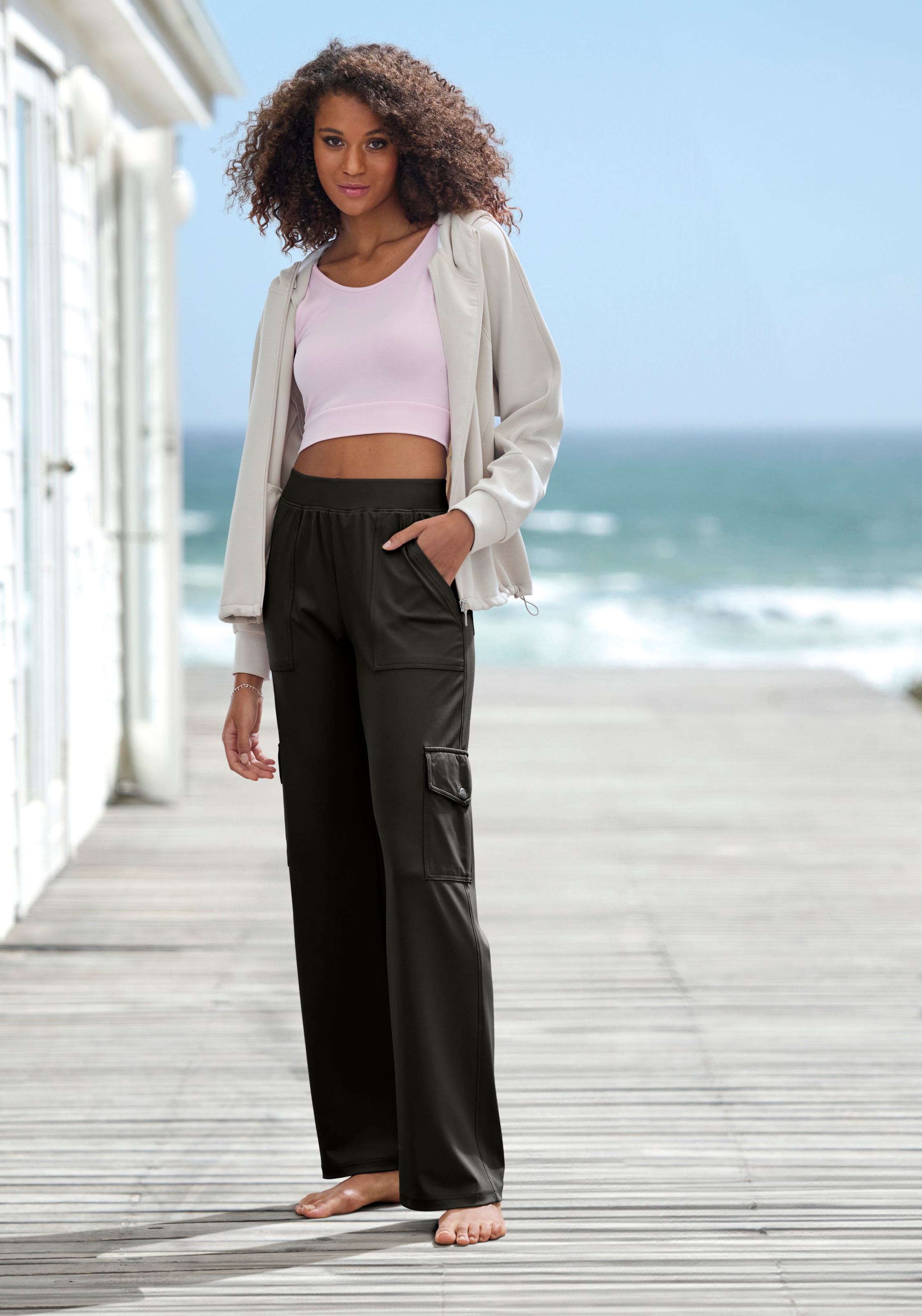 H.I.S Cargohose, mit 6 praktischen Taschen, Loungewear
