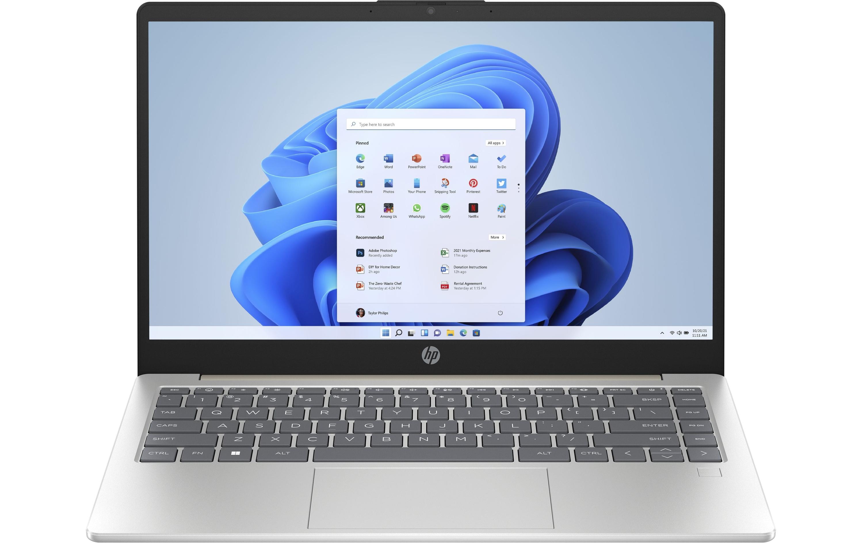 Convertible Notebook »HP Laptop 14-em0418nz,14,FHD,Silver«, / 14 Zoll, AMD
