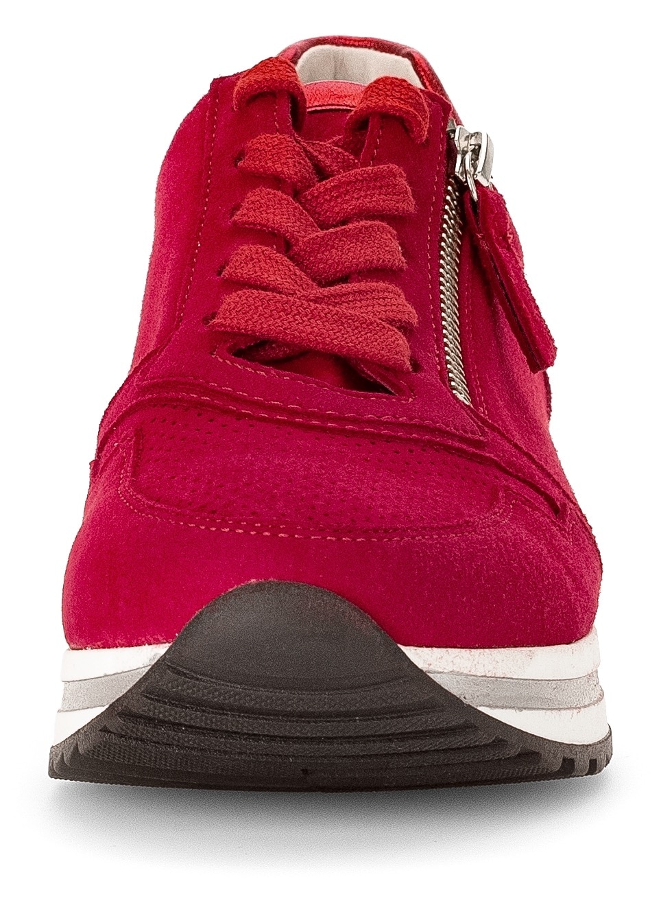 Gabor Keilsneaker »TURIN«, Freizeitschuh, Halbschuh, Schnürschuh mit Wechselfussbett, H-Weite