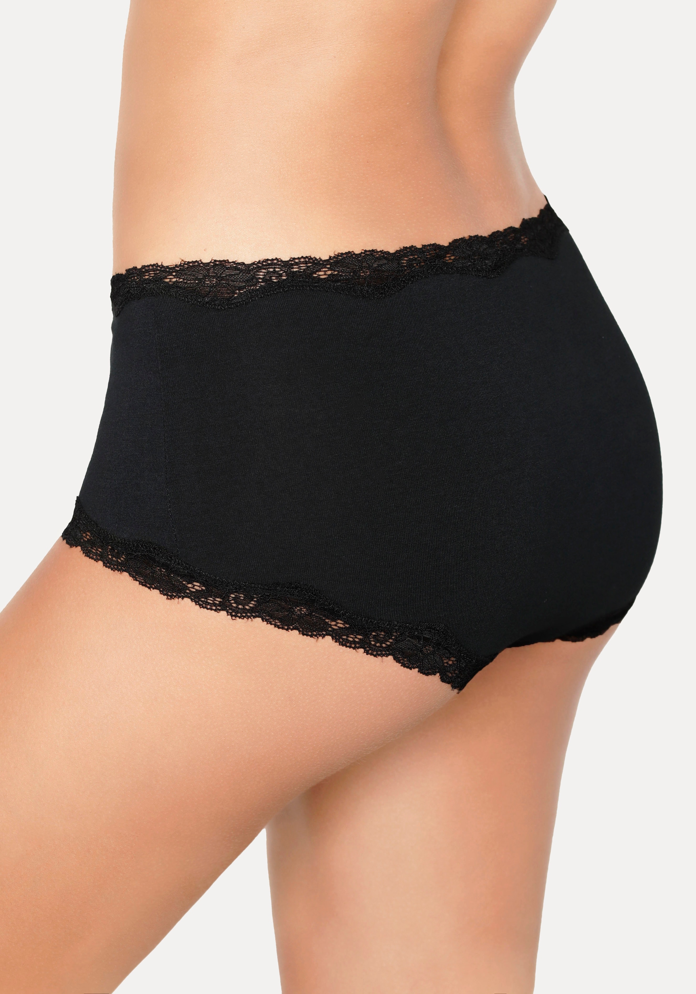 Vivance Panty, (5er-Pack), aus elastischer Baumwolle