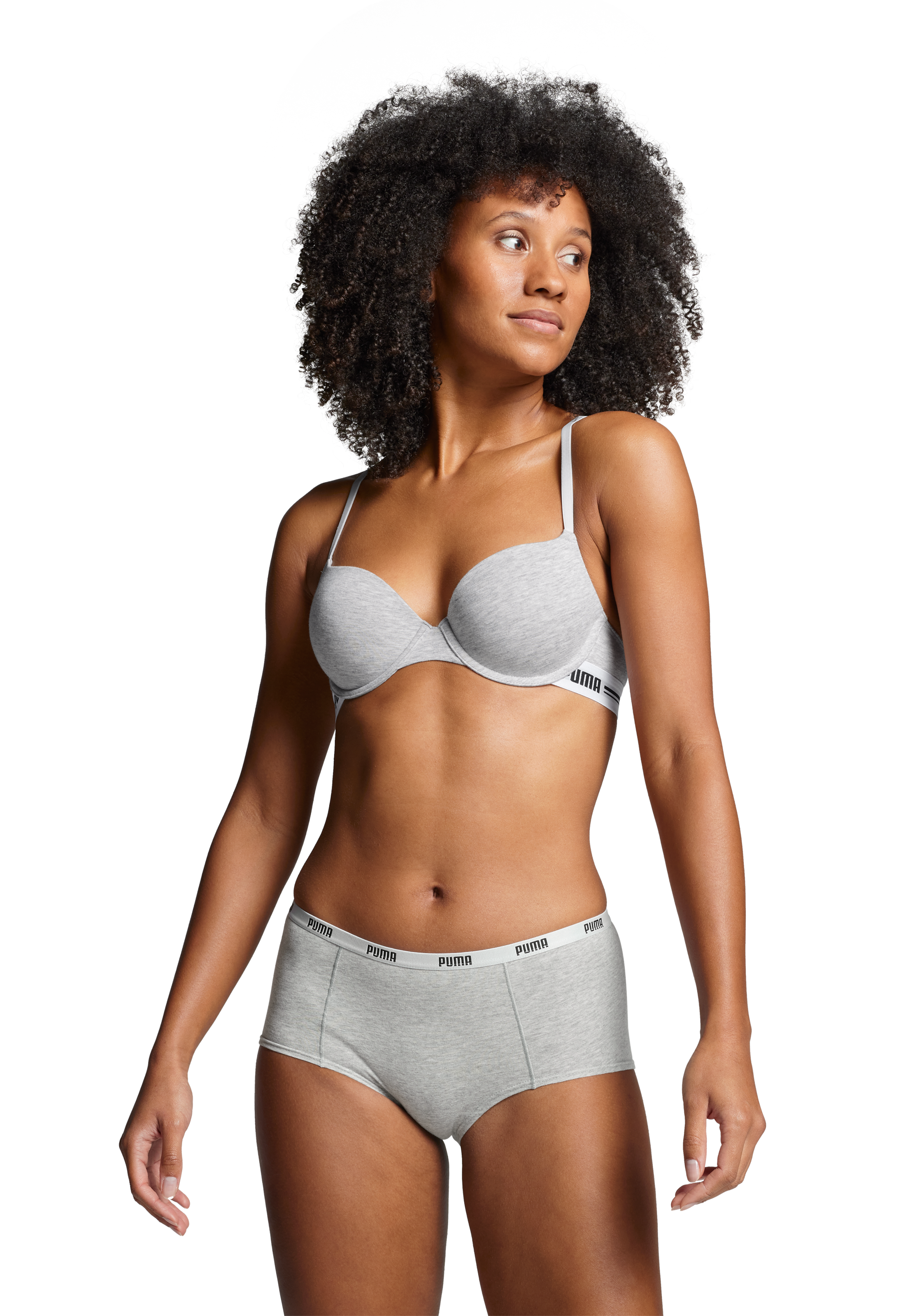 PUMA T-Shirt-BH »PUMA WOMEN T-SHIRT BRA 1P« leicht gepolsterte Cups