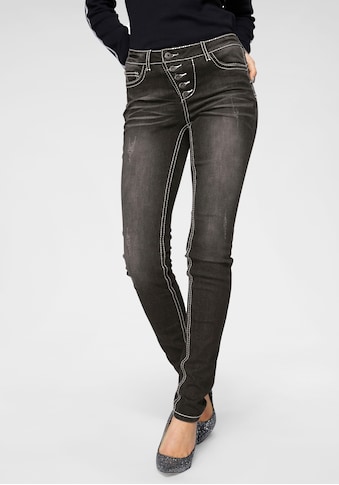 Slim-fit-Jeans »Heavy Washed - Shaping«