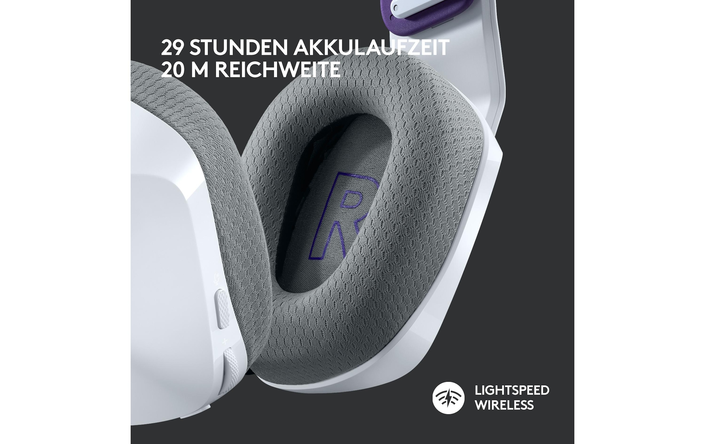 Logitech Gaming-Headset »G733 Lightspeed Gaming white«