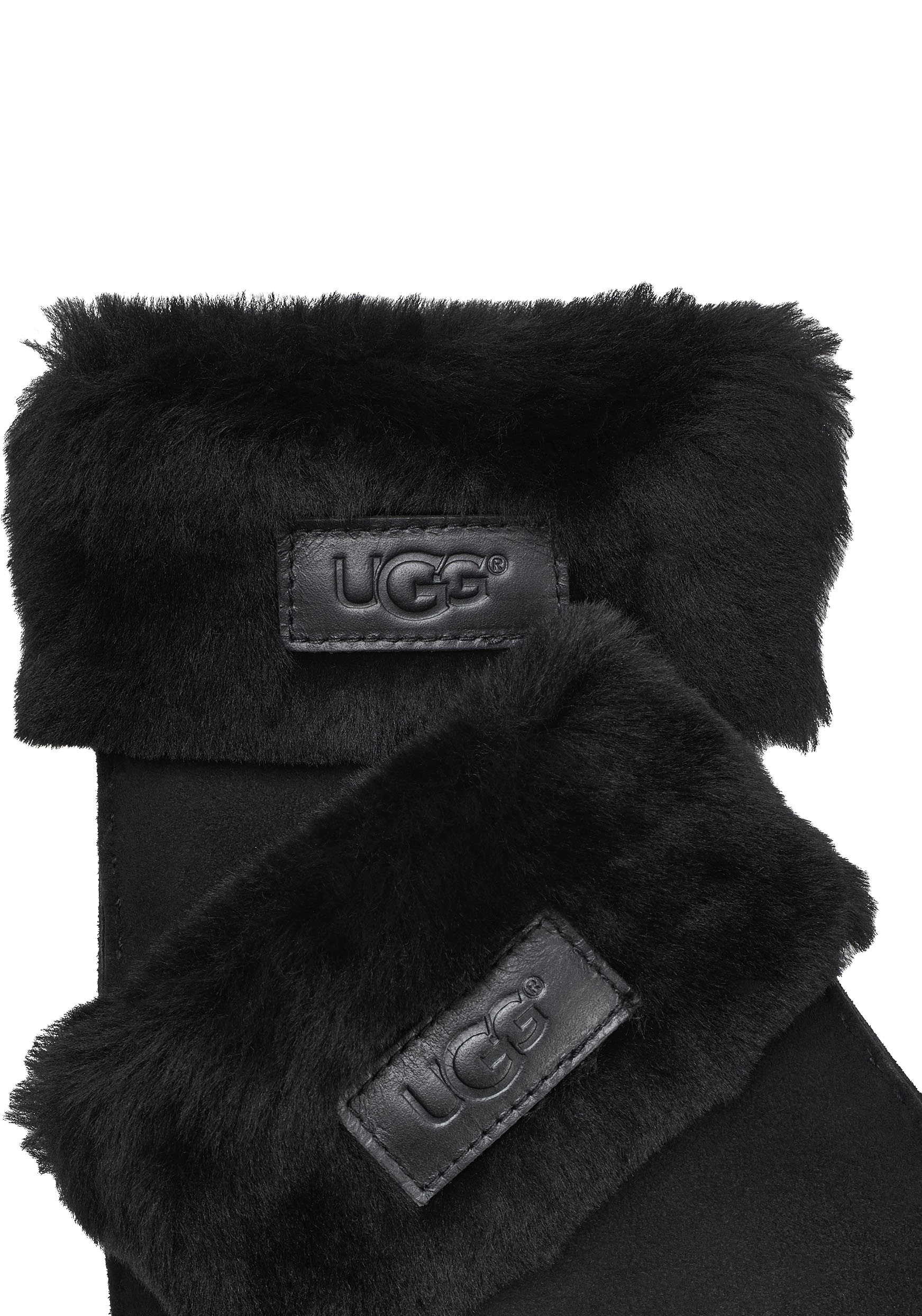 UGG Lederhandschuhe »W TURN CUFF GLOVE«
