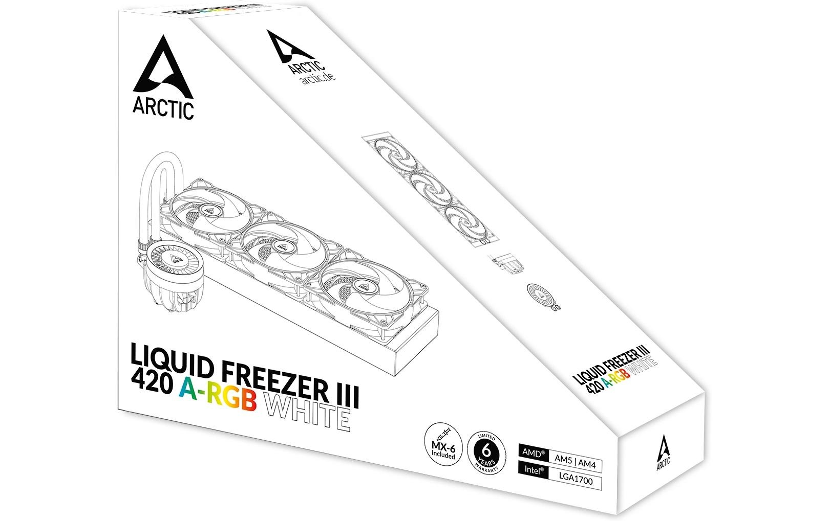Computer-Kühler »Arctic Cooling Liquid Freezer III 420 A-RGB«